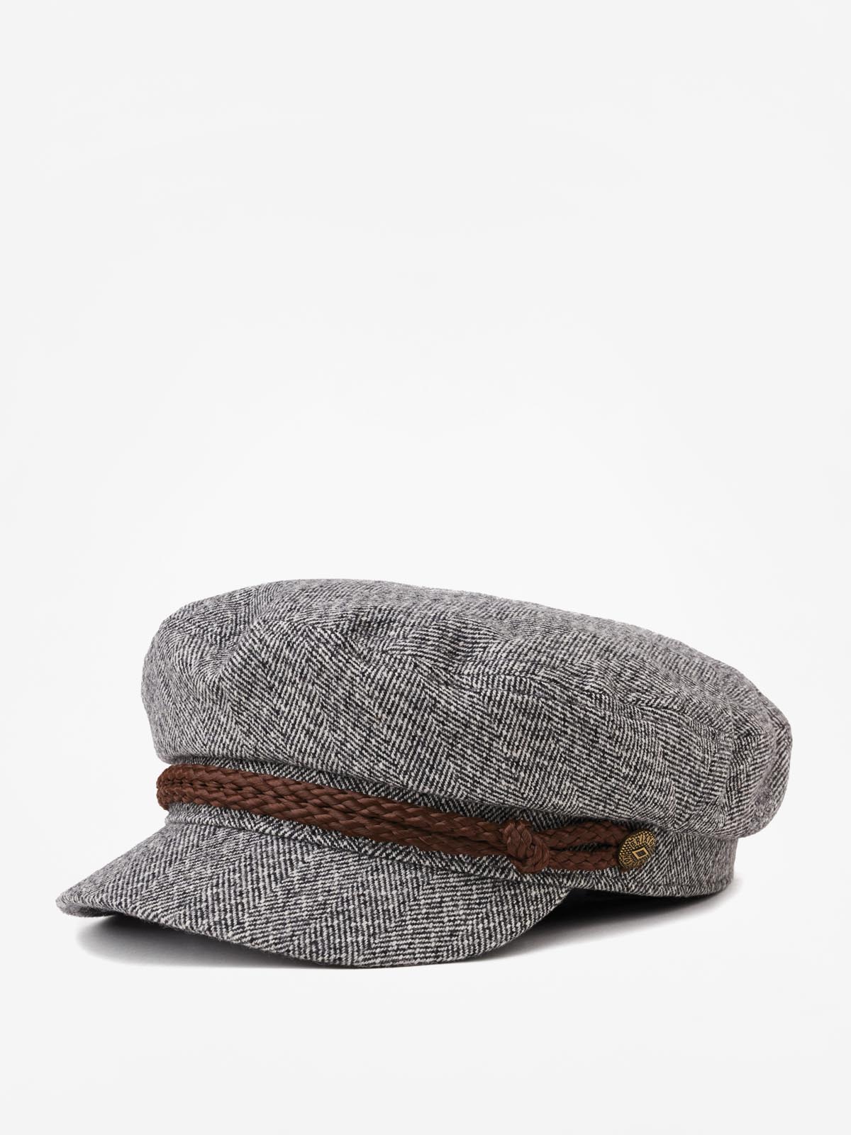 Brixton Fiddler Cap Flat cap (heather grey/cream)