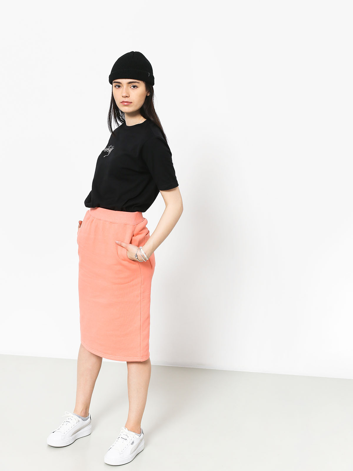 Stussy Margo Wmn Szoknya (peach)