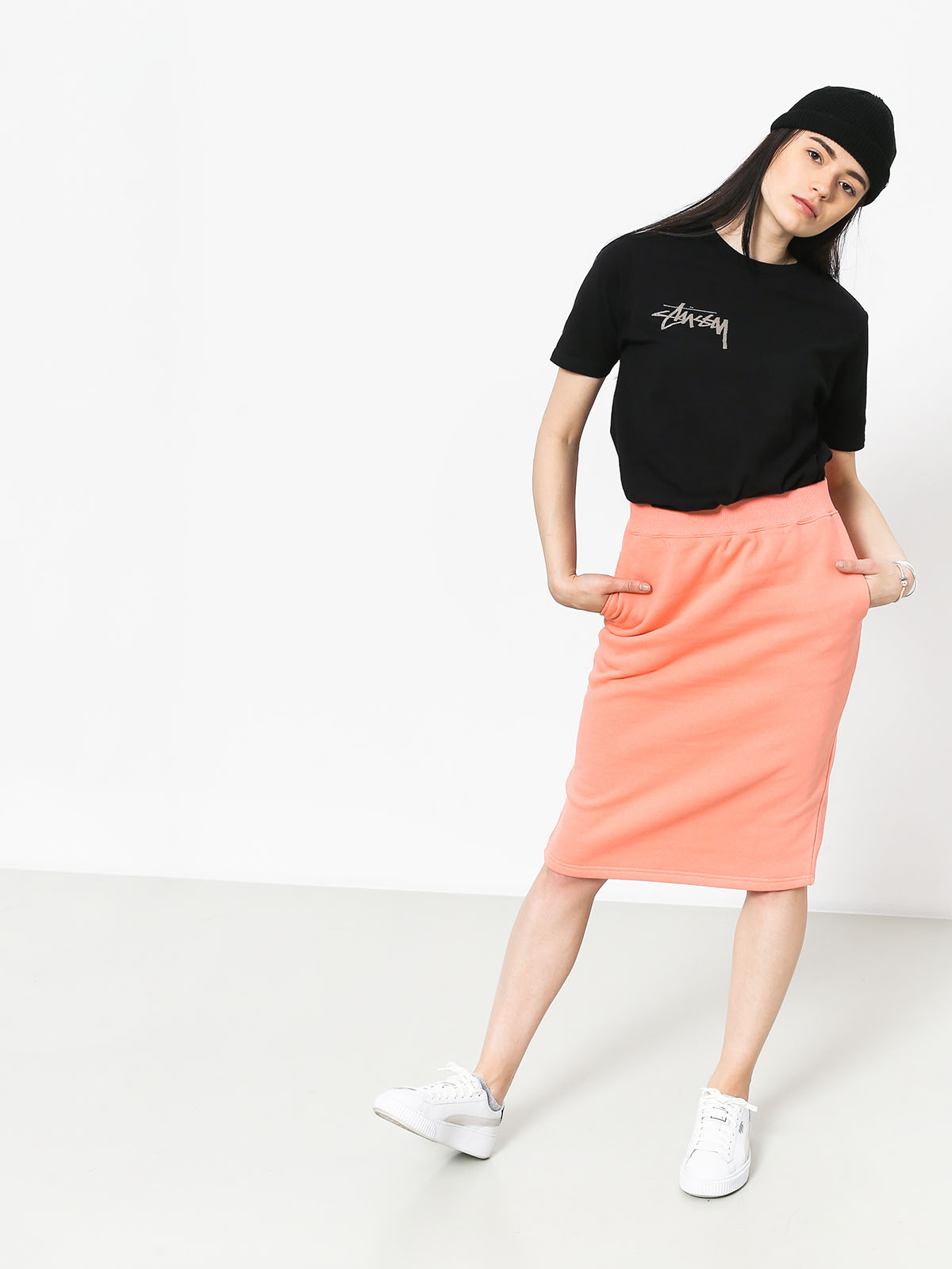 Stussy Margo Wmn Szoknya (peach)