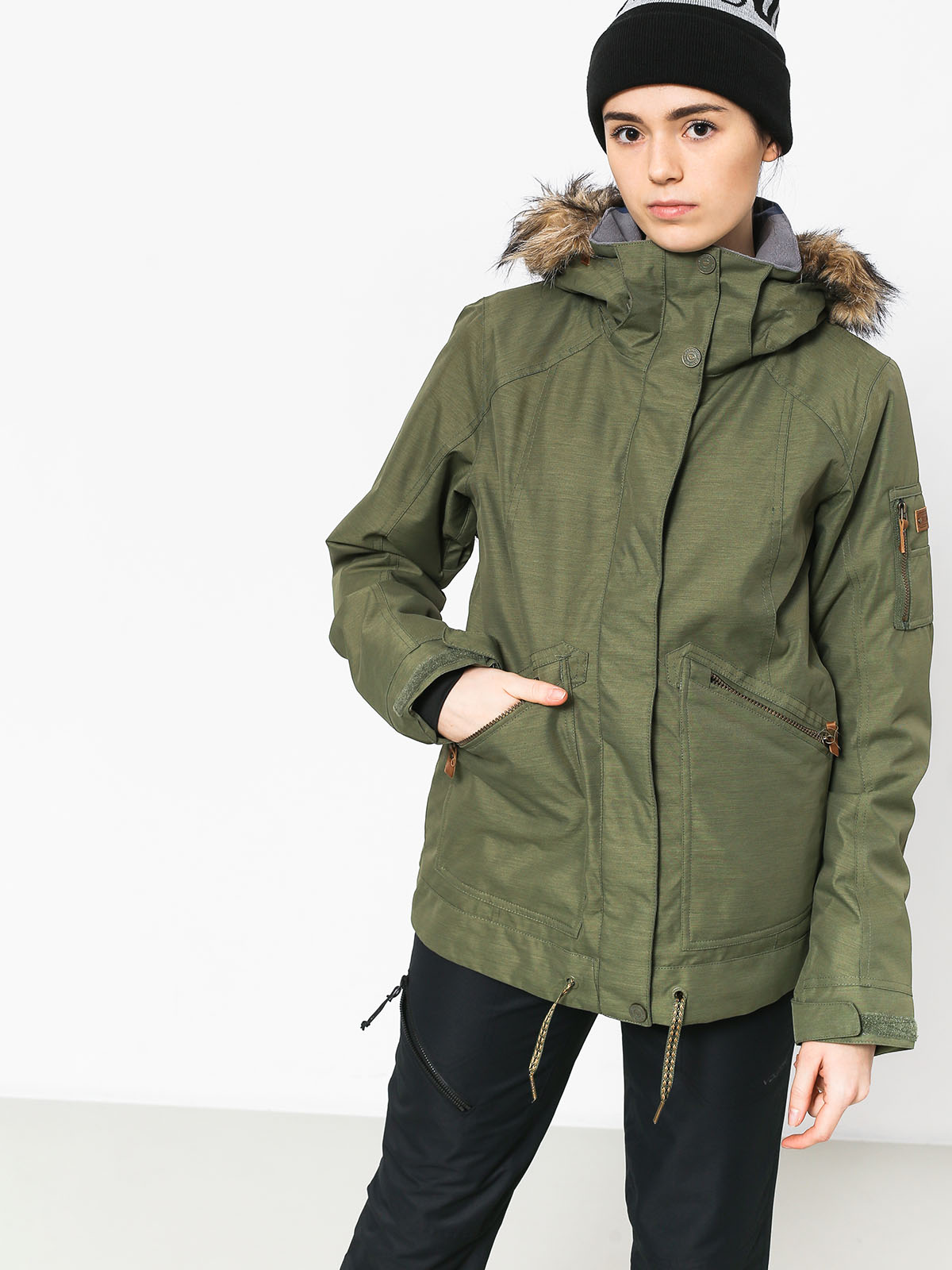 Női Roxy Meade Snowboard dzseki (four leaf clover)