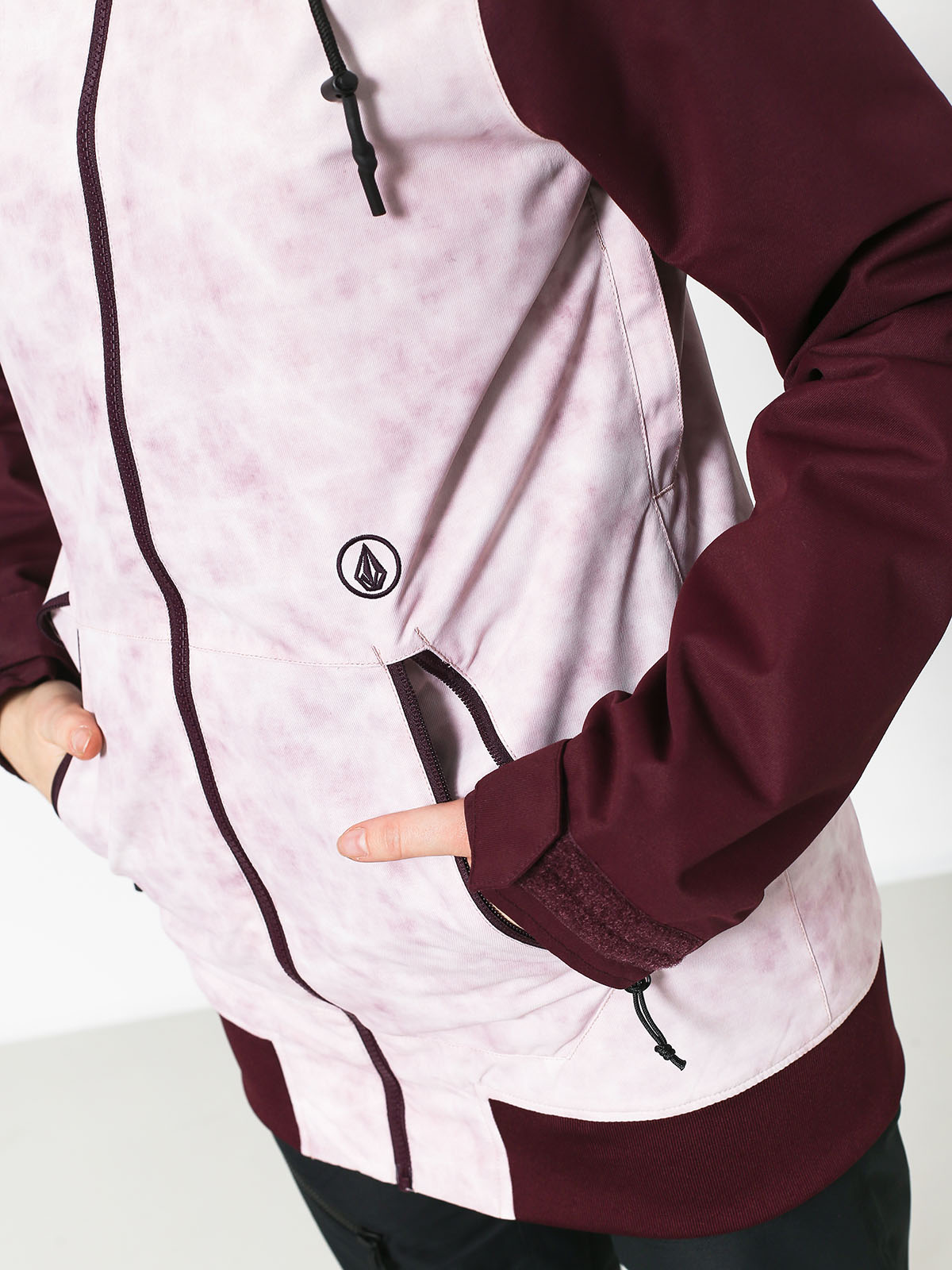 Női Volcom Meadow Ins Snowboard dzseki (pnk)