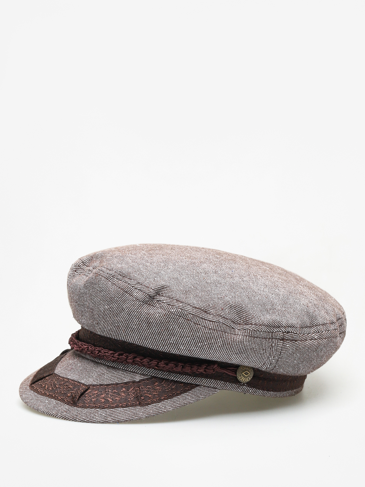 Brixton Athens ZD Wmn Flat cap (brown/white)