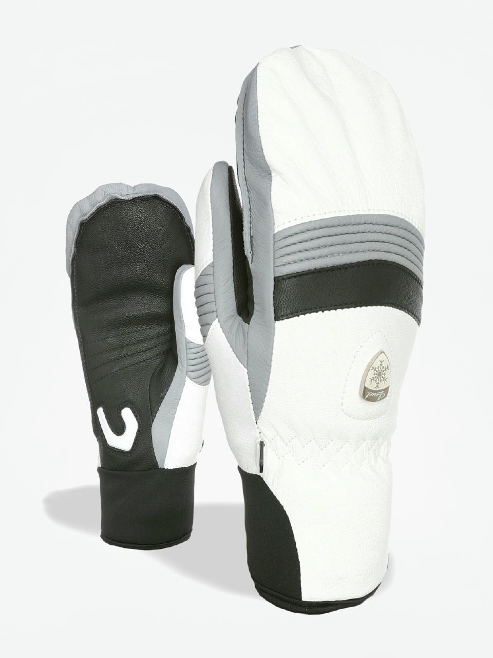 Level Off Piste Leather Mitt Wmn Kesztyű (white)