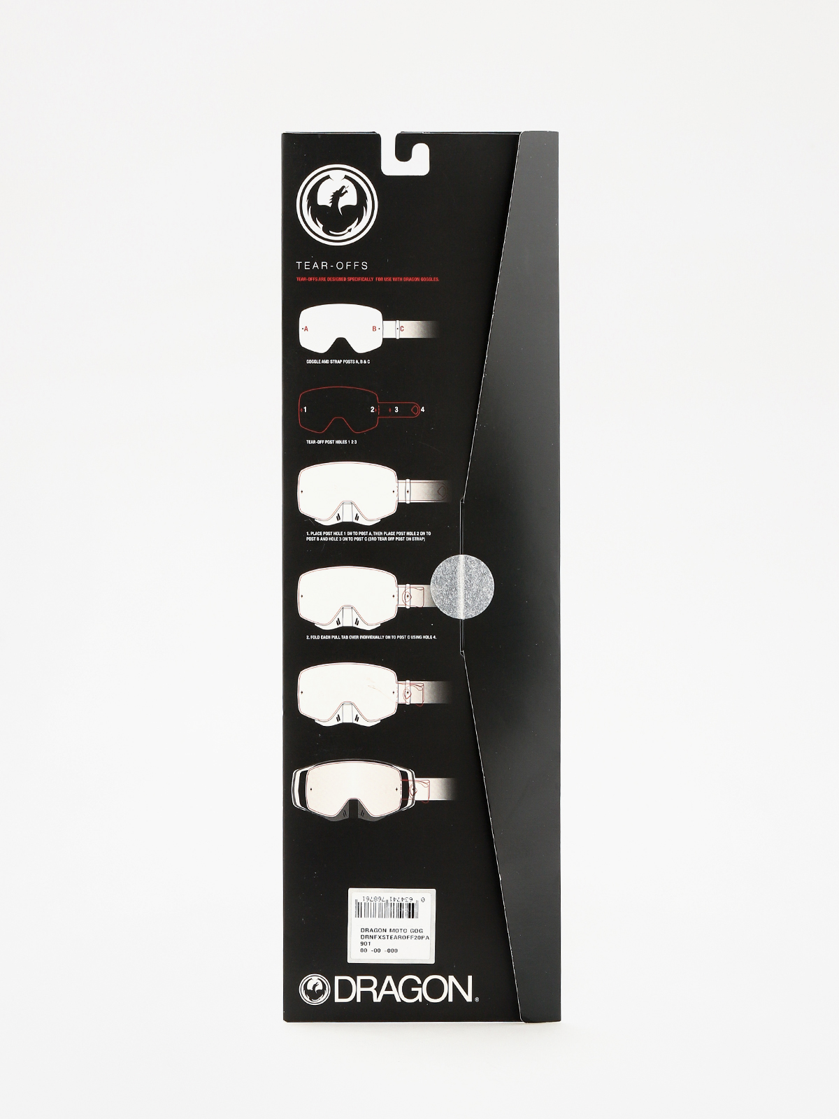 Dragon NFXs Gyorsan a szemüveghez (tear off 20 pack clear)