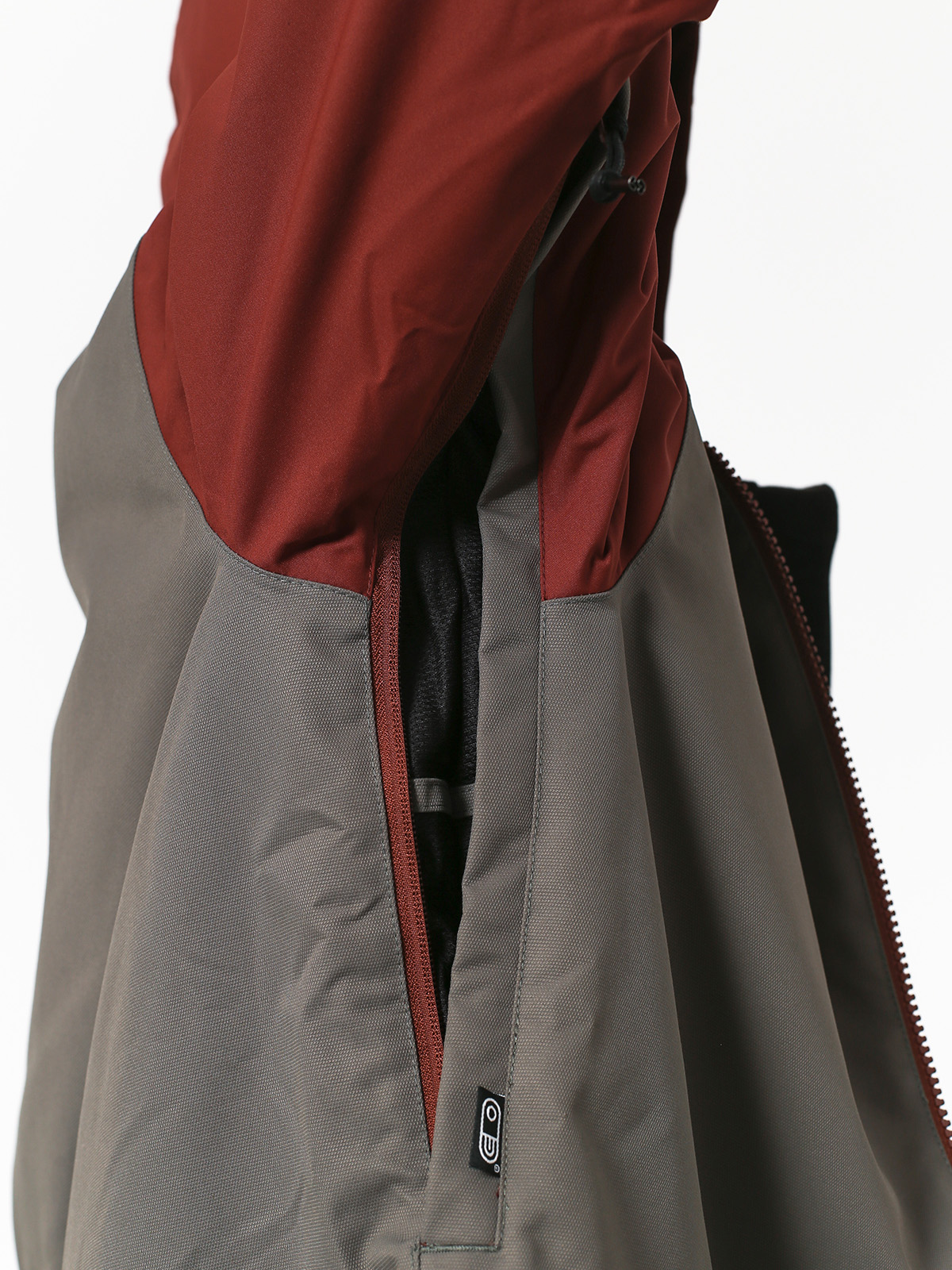 Férfi Airblaster Toaster Snowboard dzseki (grey oxblood)