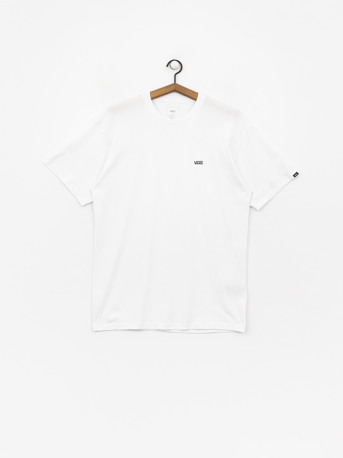 Vans Left Chest Logo Póló (white/black)