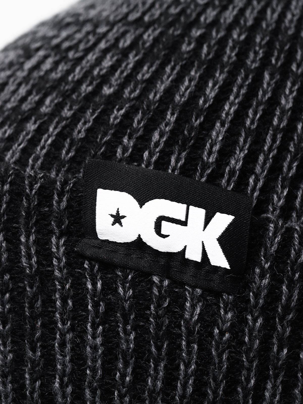 DGK Classic Beanie Sapka (black heather)