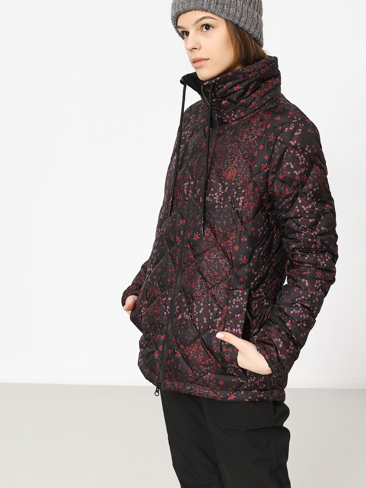 Női Volcom Skies Down Puff Snowboard dzseki (bfp)