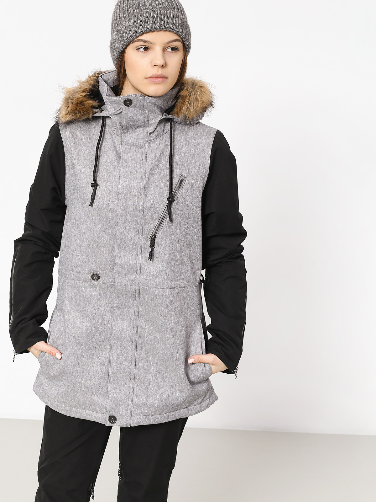 Női Volcom Fawn Ins Snowboard dzseki (hgr)