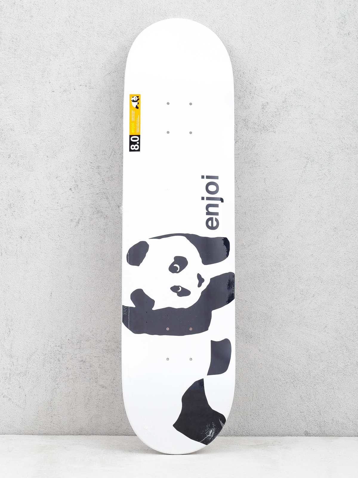 Enjoi Panda Logo Wide Gördeszka lap (white)