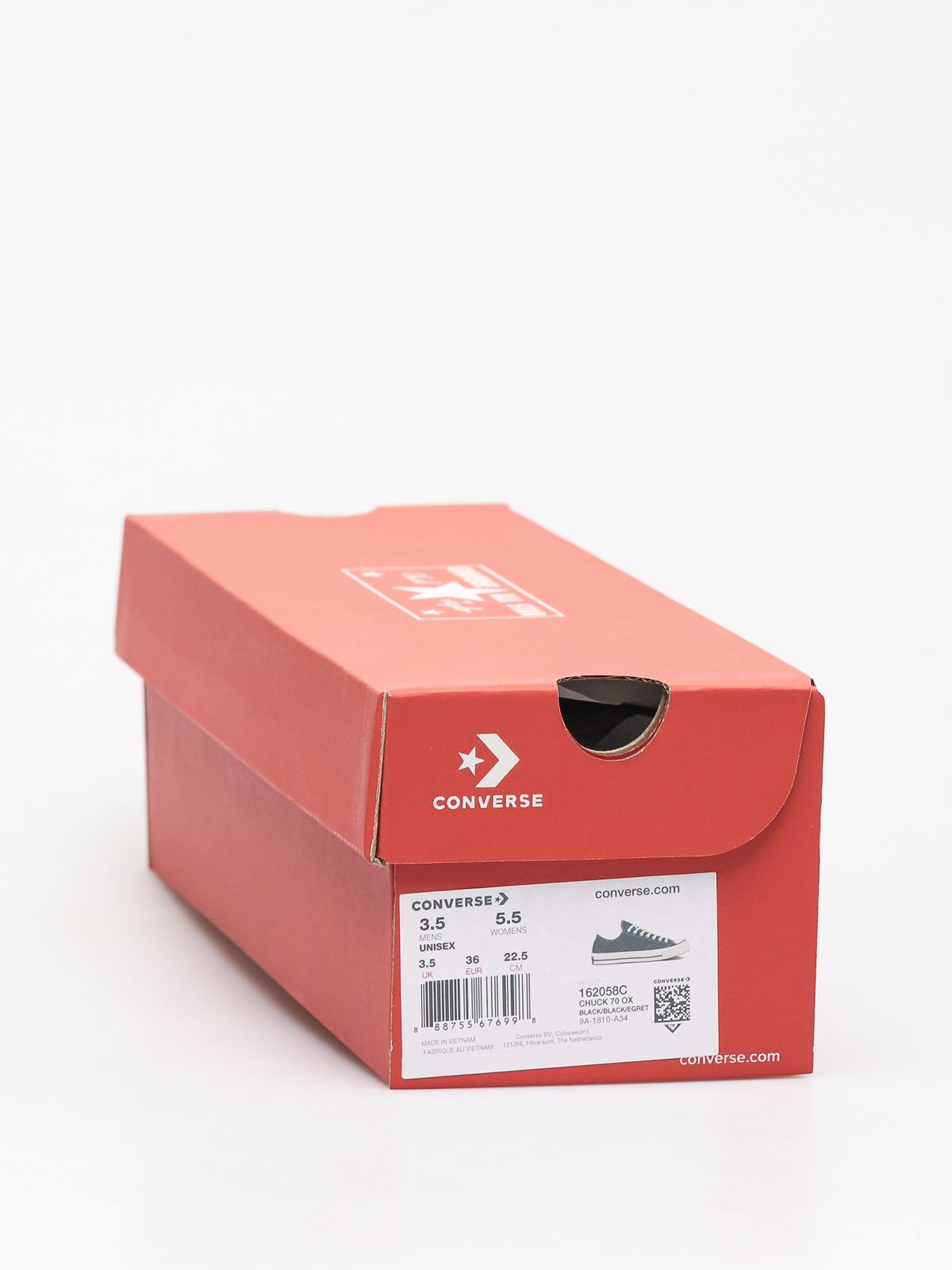 Tornacipők Converse Chuck 70 Ox (black/black/egret)