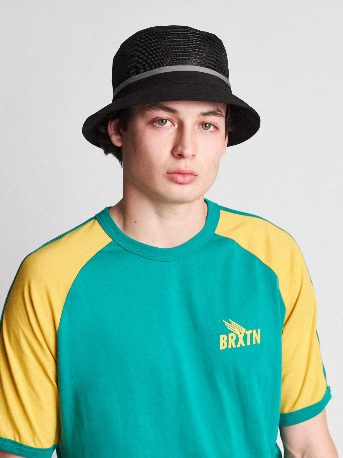 Brixton Hardy Bucket Hat Kalap (black/grey)