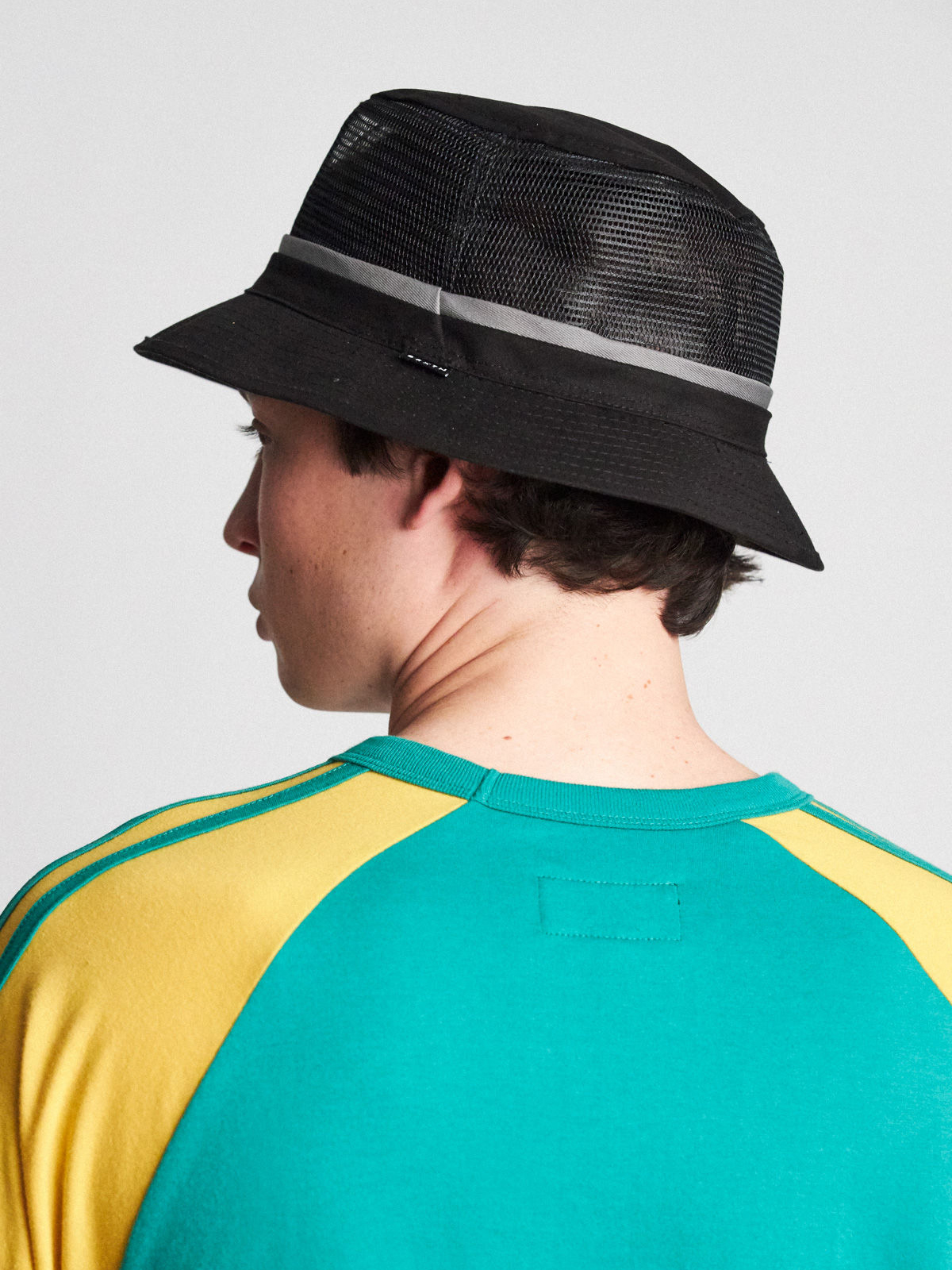 Brixton Hardy Bucket Hat Kalap (black/grey)