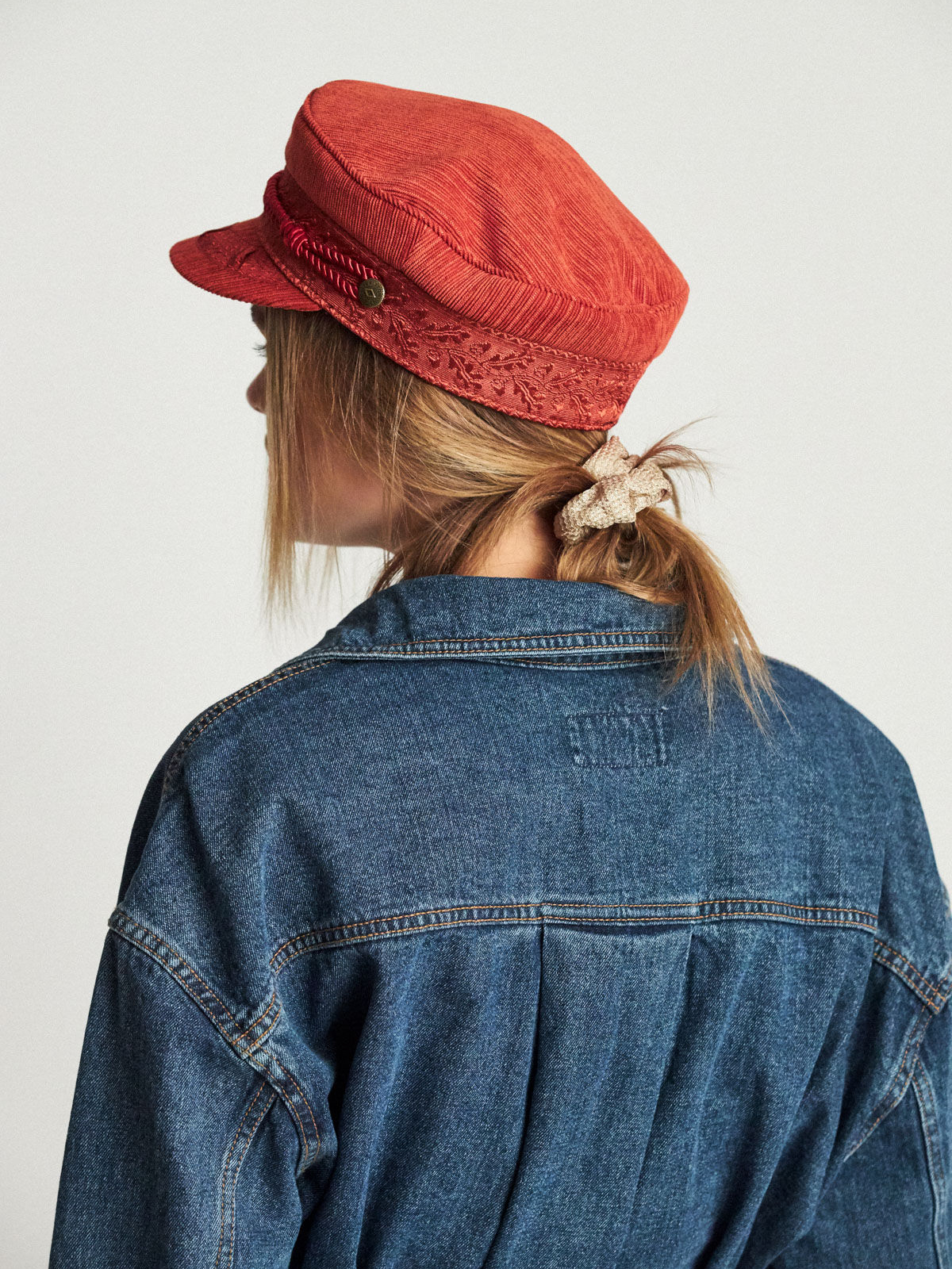 Brixton Albany ZD Wmn Flat cap (red clay)
