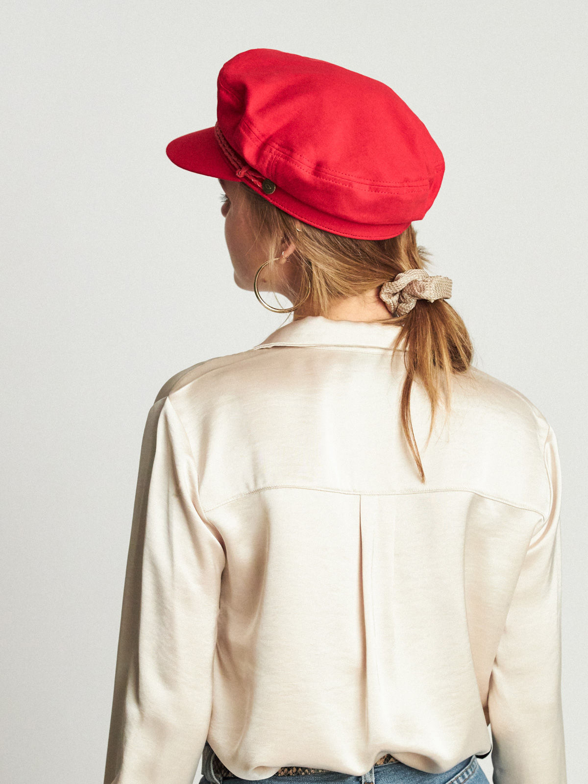 Brixton Ashland ZD Wmn Flat cap (scarlet)