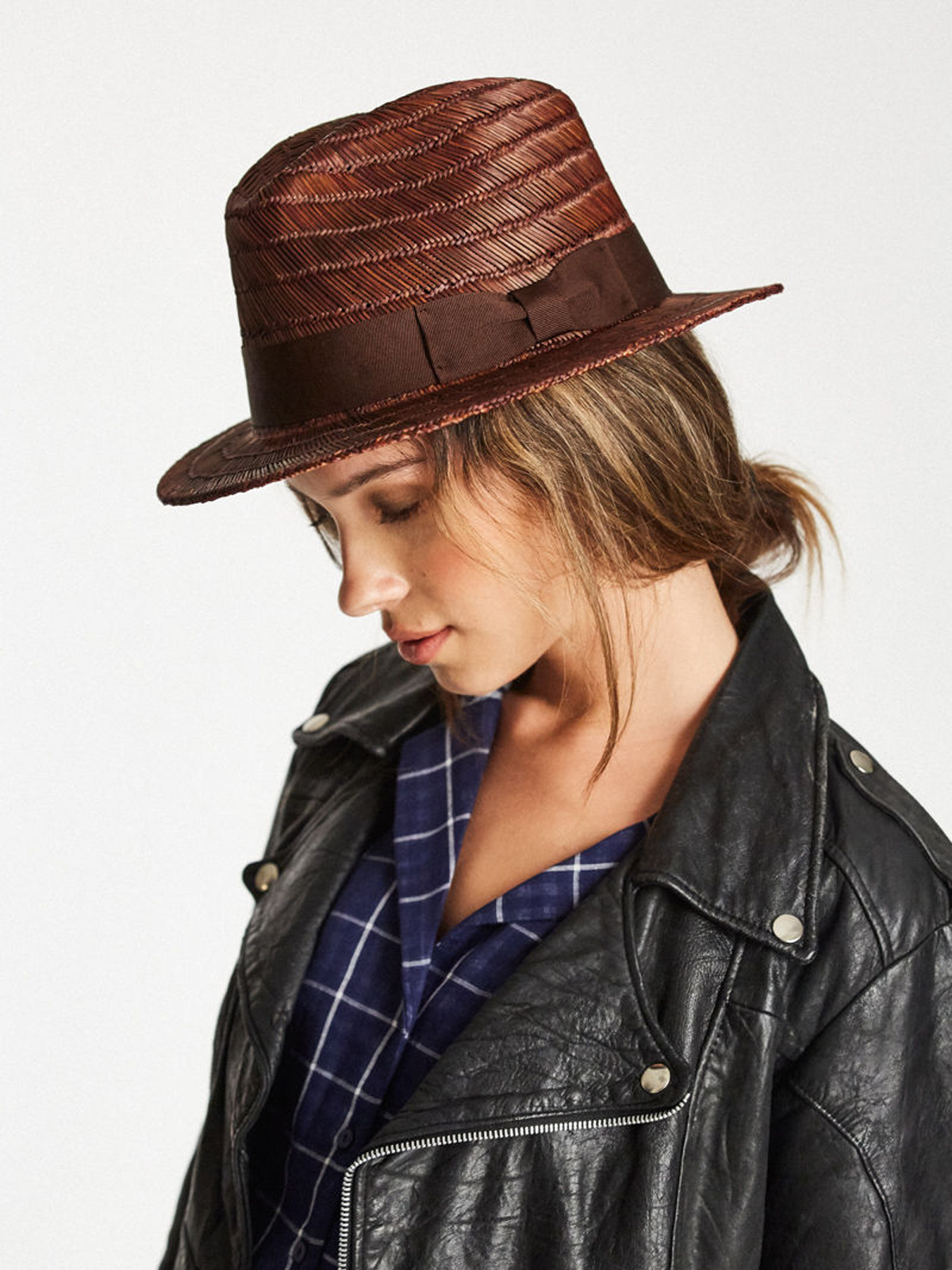 Brixton Rollins Fedora Kalap (brown)