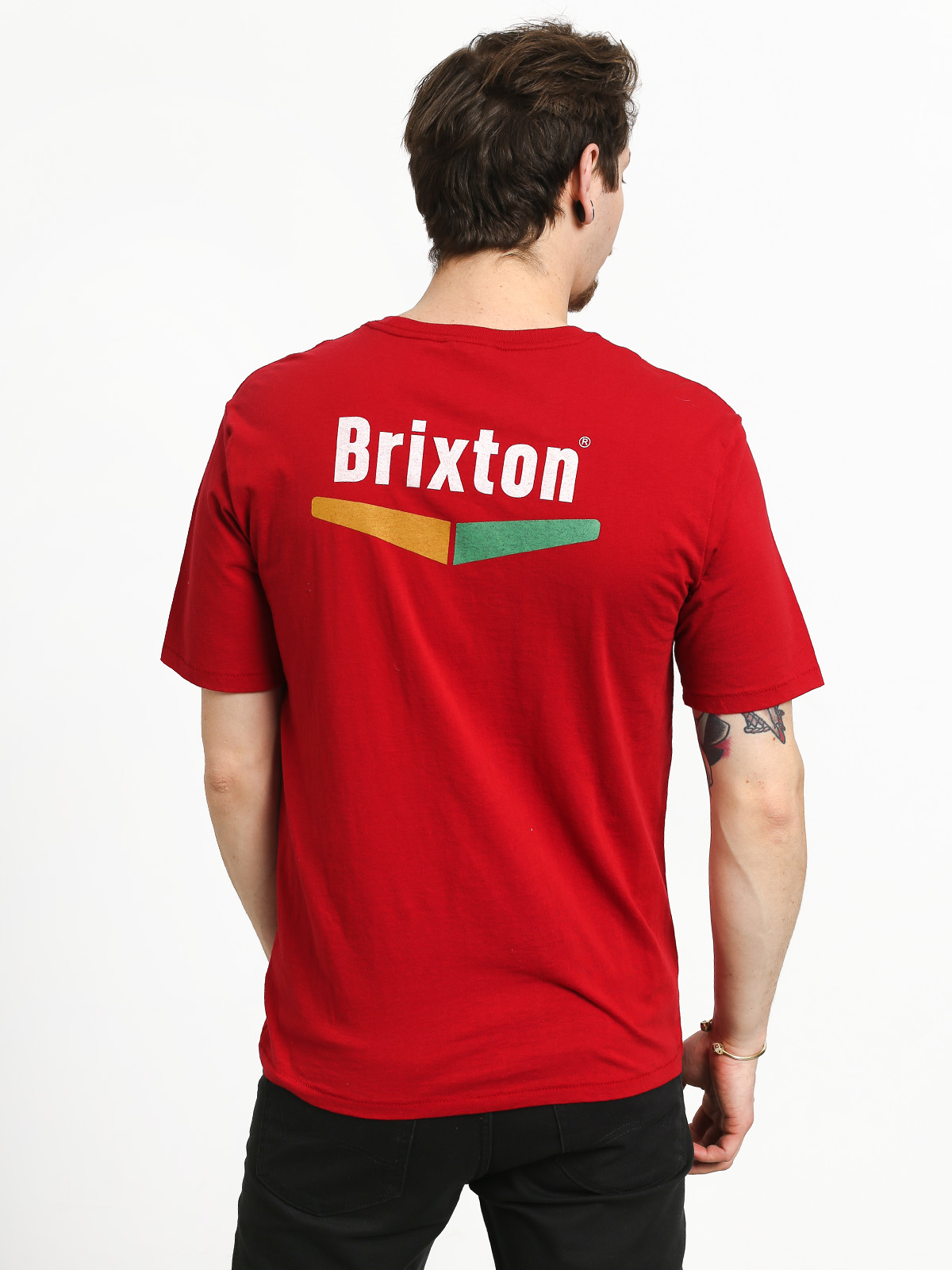 Brixton Velocity Pkt Ujjatlan felső (scarlet)