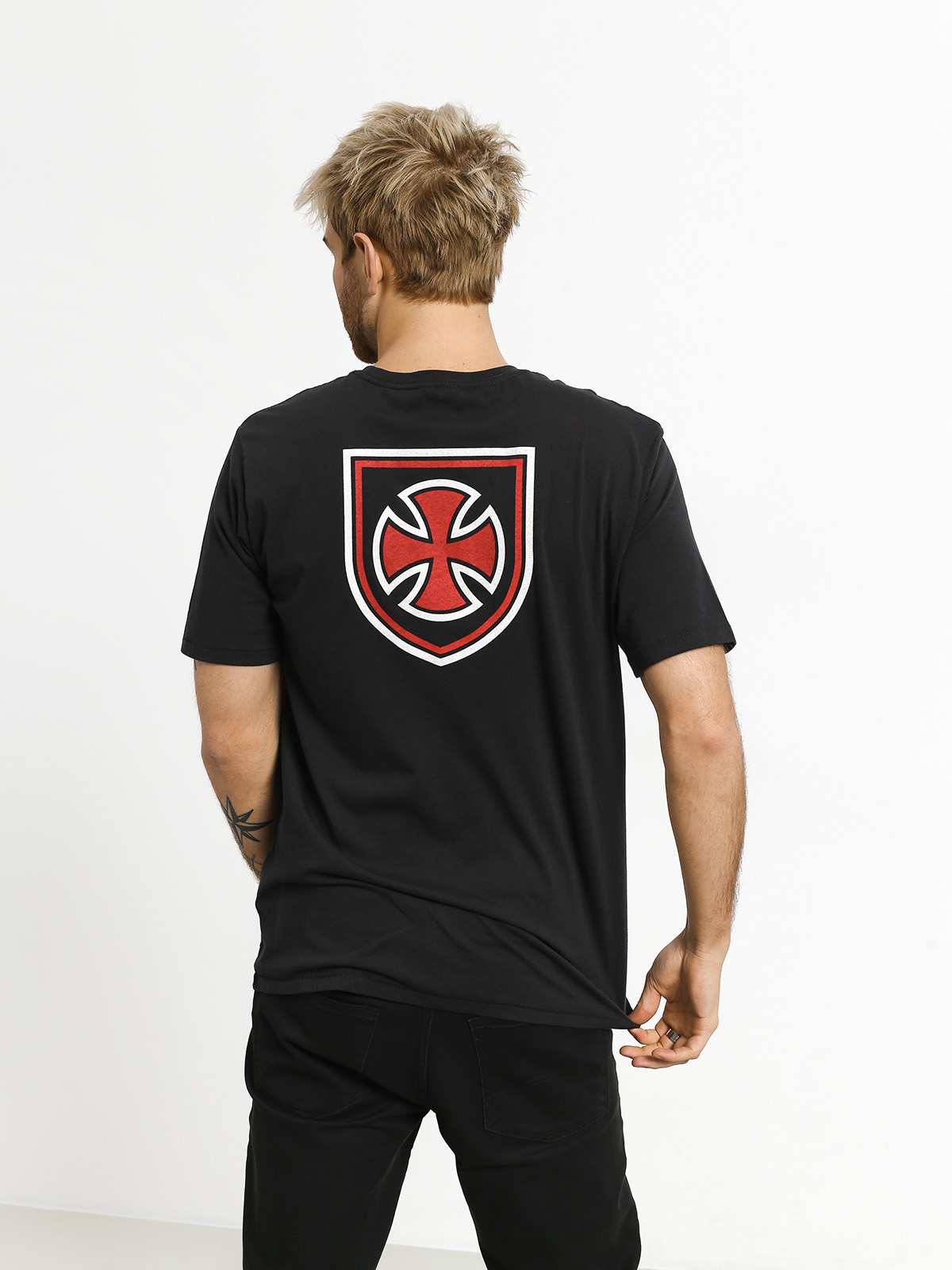 Brixton Hedge Prt Ujjatlan felső (washed black)