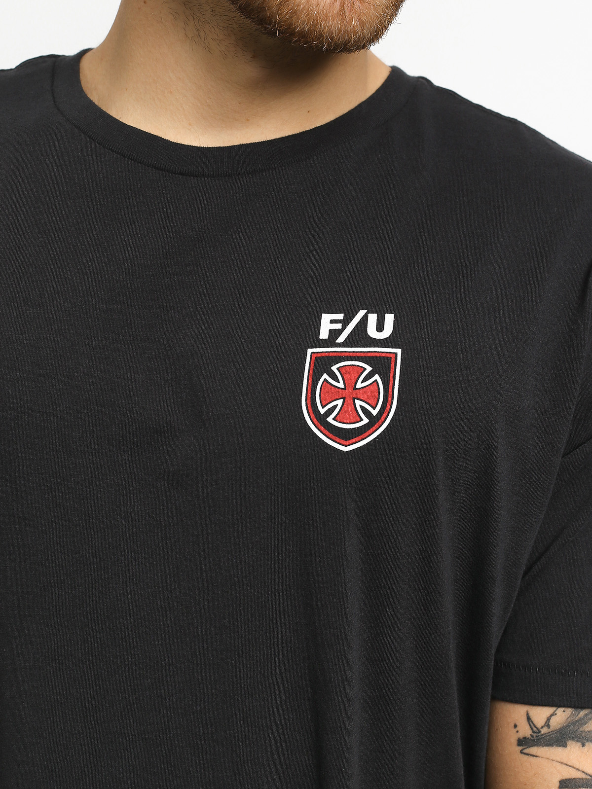 Brixton Hedge Prt Ujjatlan felső (washed black)