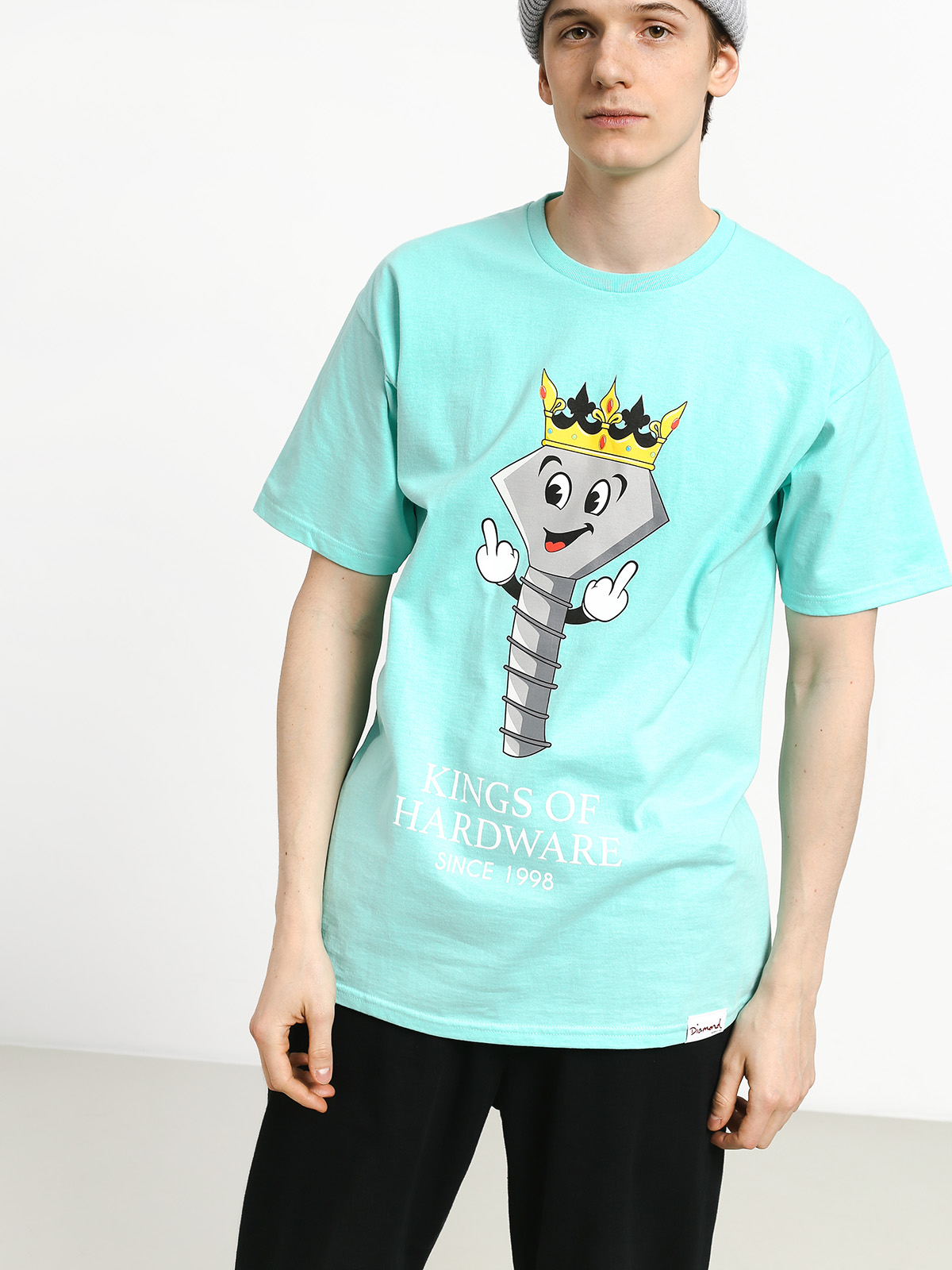 Diamond Supply Co. King Of Hardware Ujjatlan felső (diamond blue)