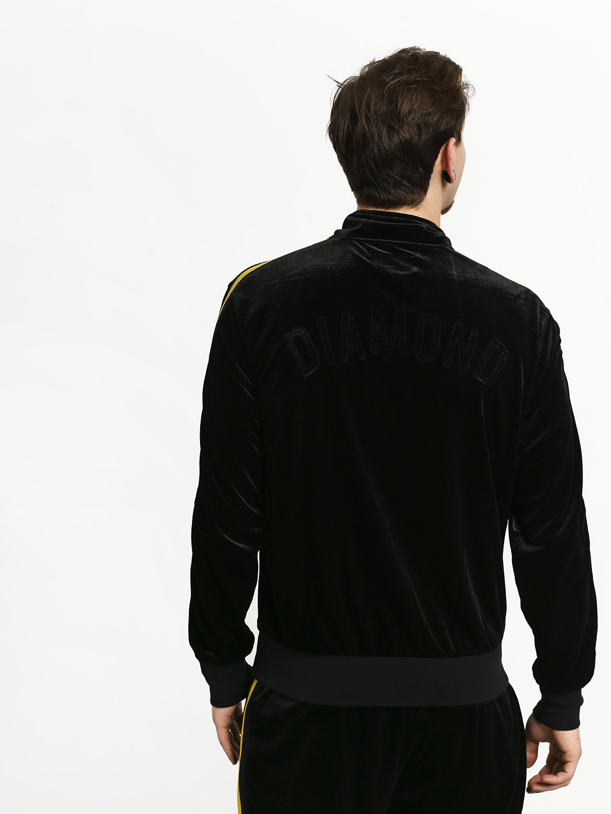 Diamond Supply Co. Brilliant Striped Track Dzseki (black)