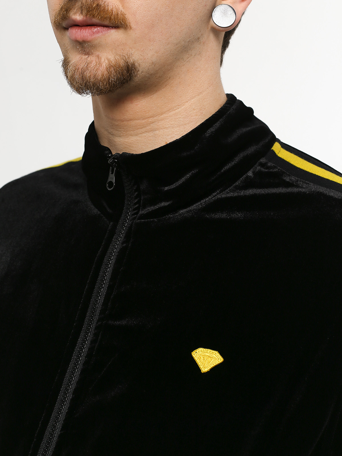 Diamond Supply Co. Brilliant Striped Track Dzseki (black)