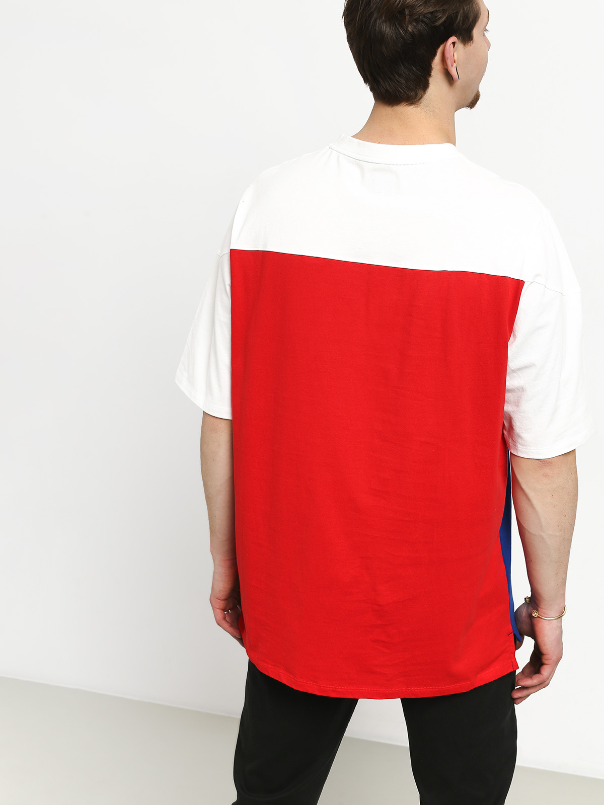 Supra All City Team Jersey Ujjatlan felső (white/blue/red)