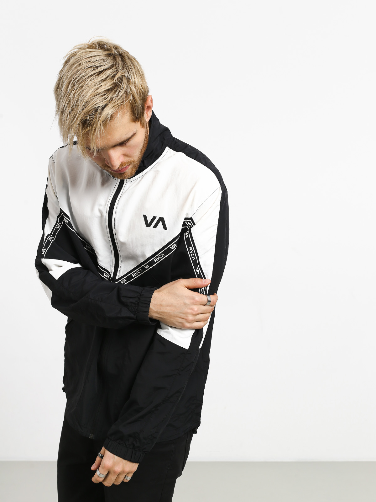 RVCA Control Track Jacket Dzseki (black)