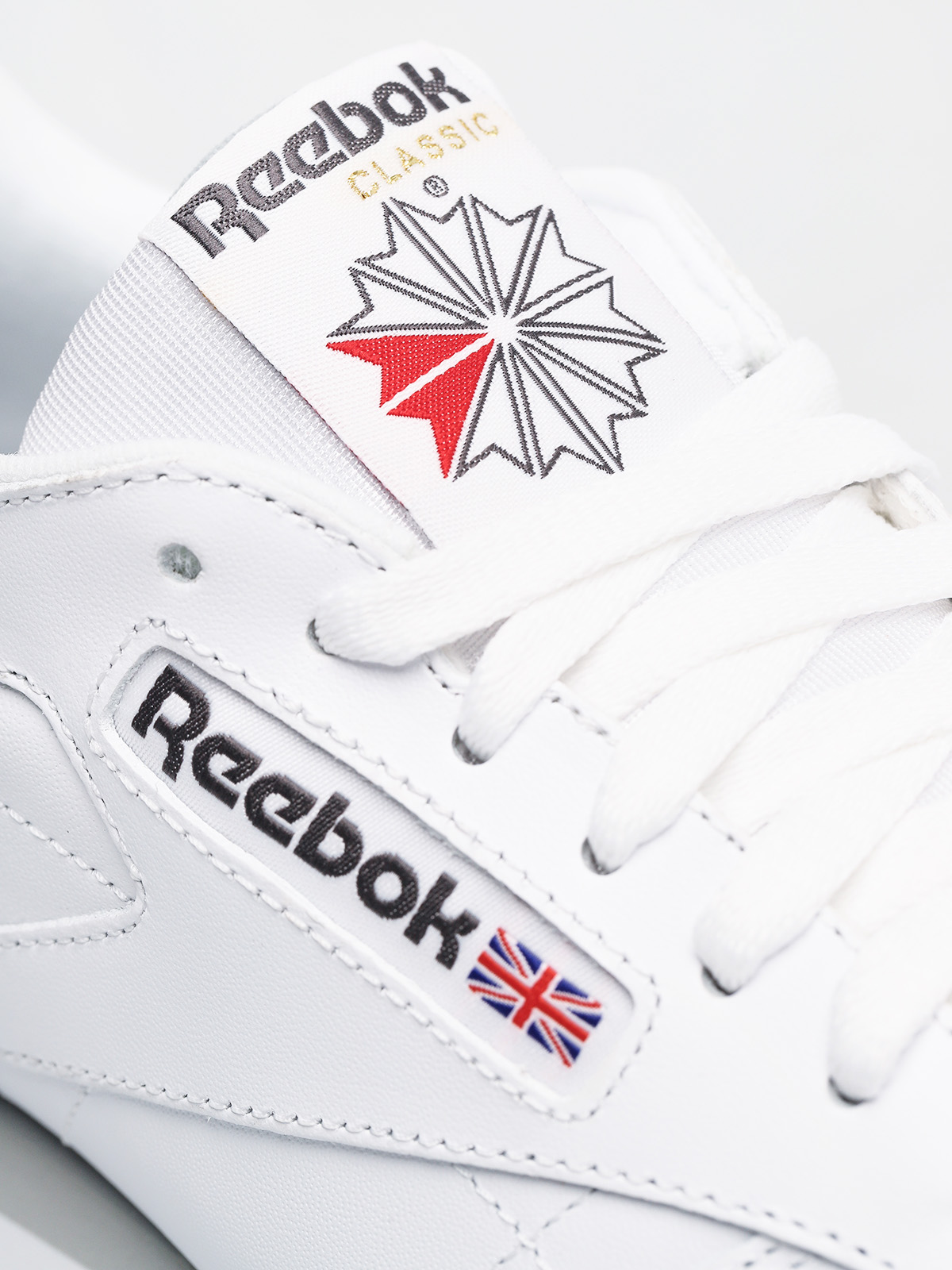 Reebok Classic Leather Cipők (white/lt grey)