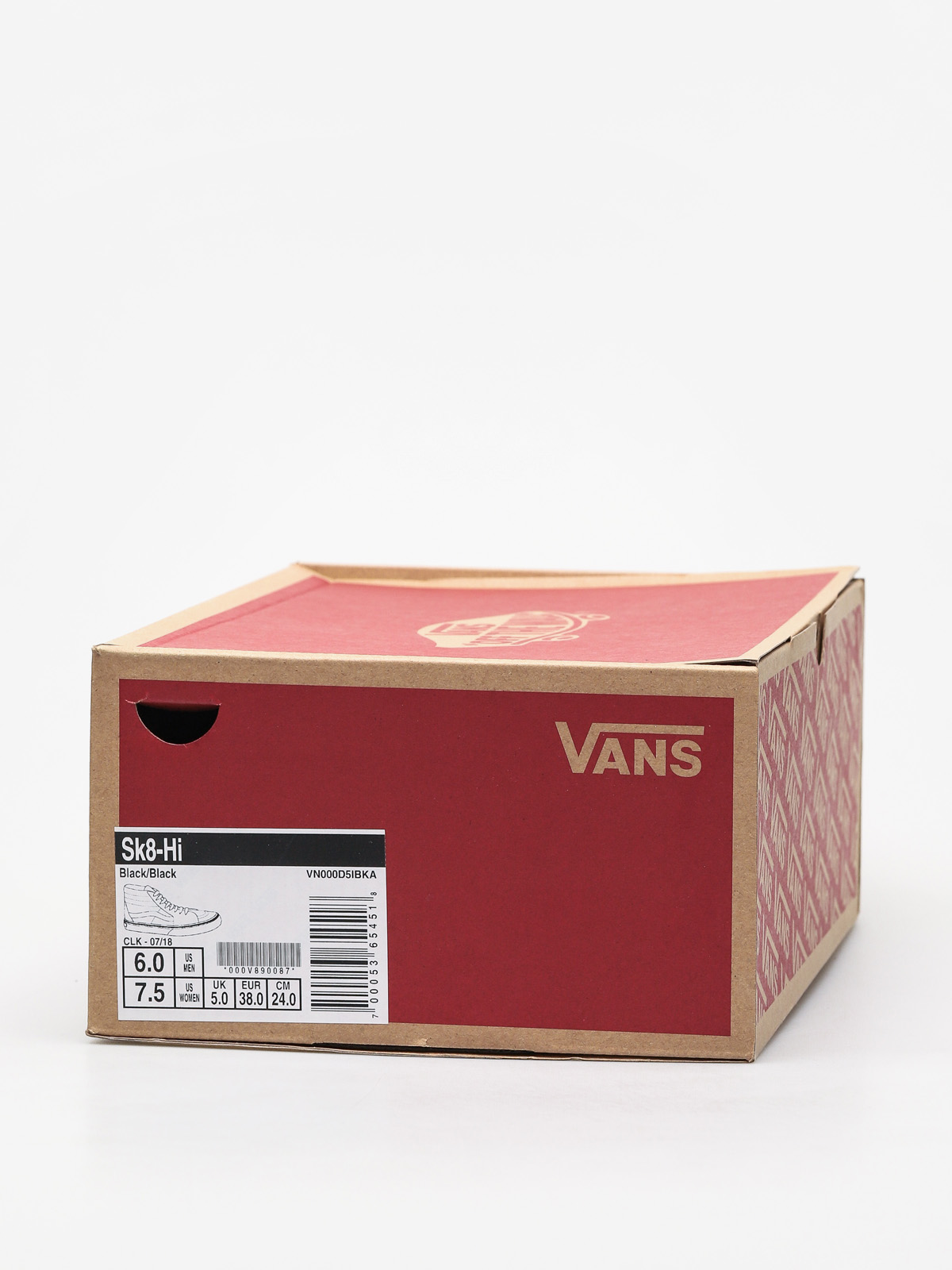 Vans Sk8 Hi Cipők (black/black)