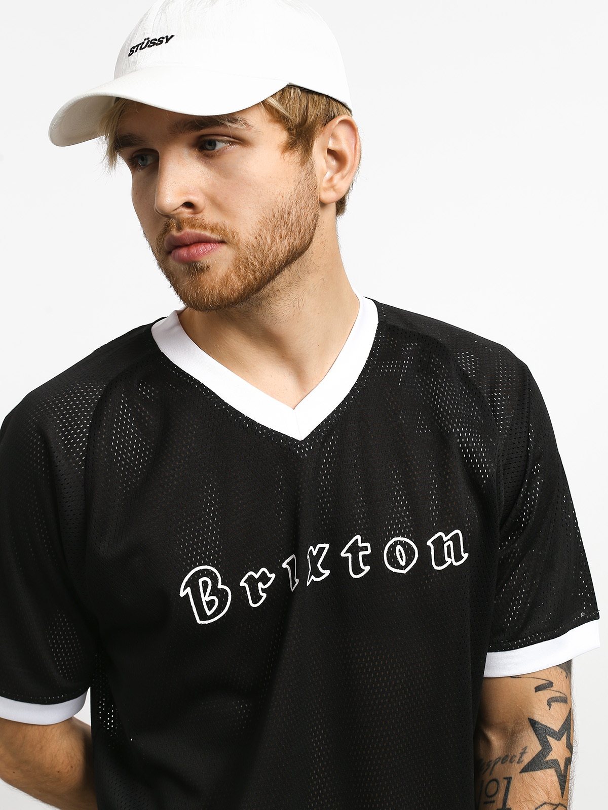 Brixton Proxy Mesh Ujjatlan felső (black)