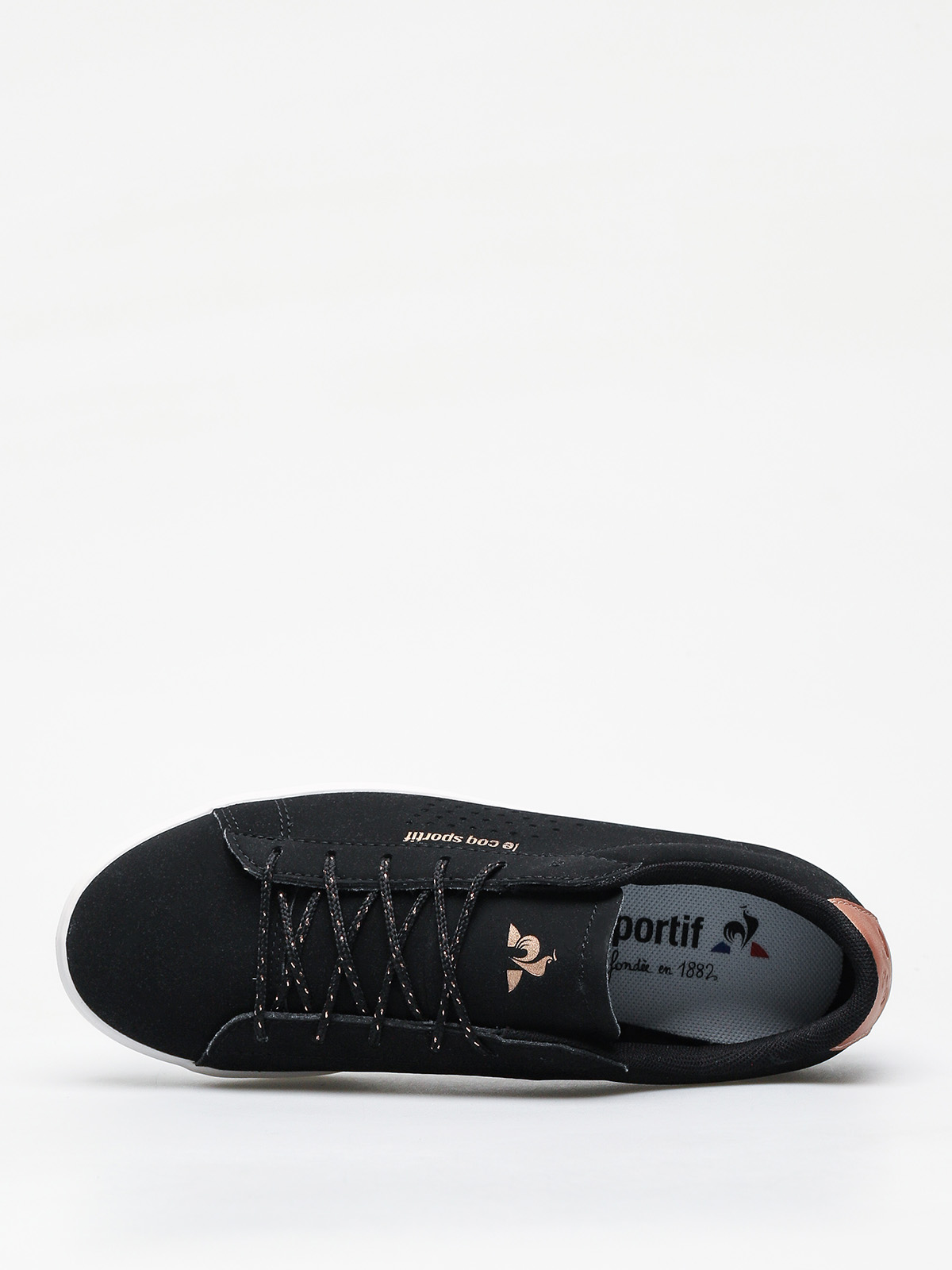 Le Coq Sportif Agate Metallic Wmn Cipők (black/rose gold)