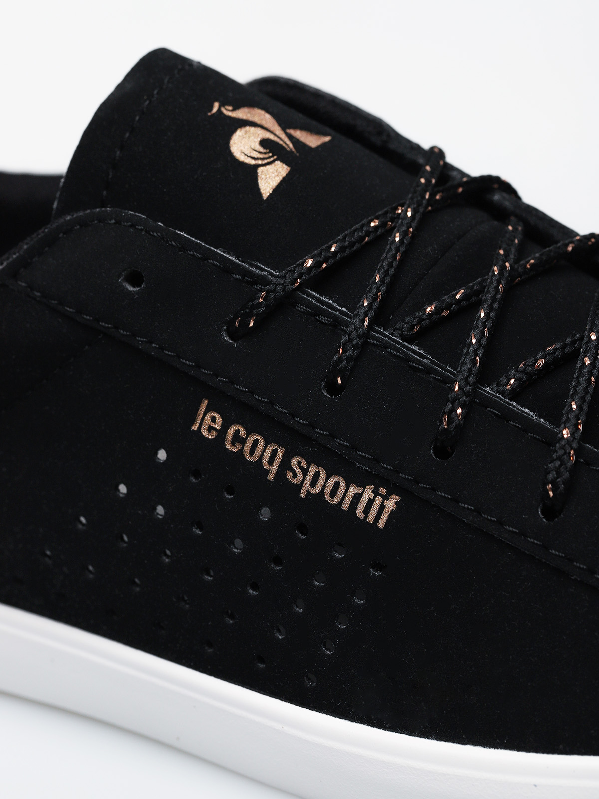 Le Coq Sportif Agate Metallic Wmn Cipők (black/rose gold)