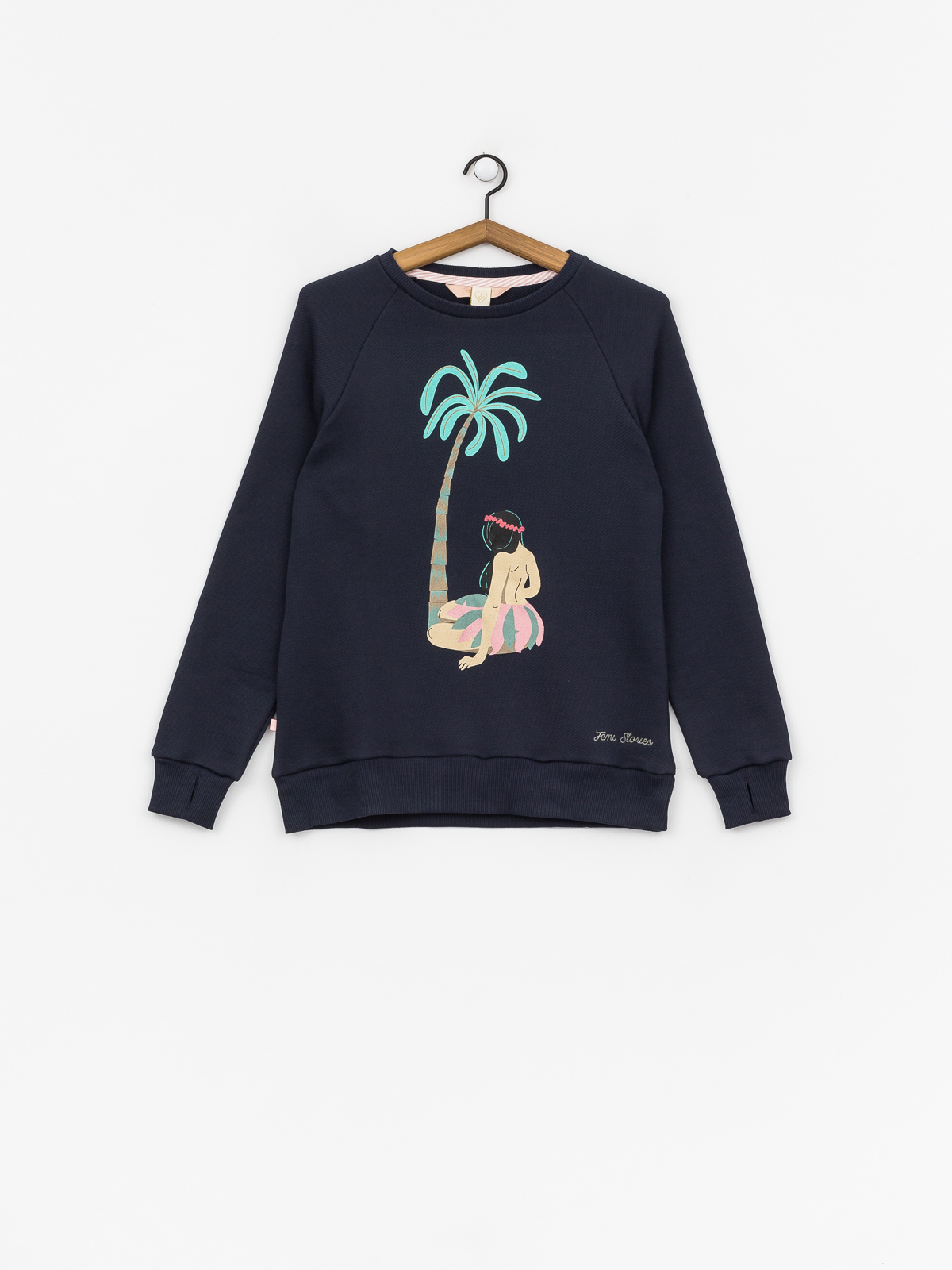 Femi Stories Hula Wmn Pulóver (nvy)