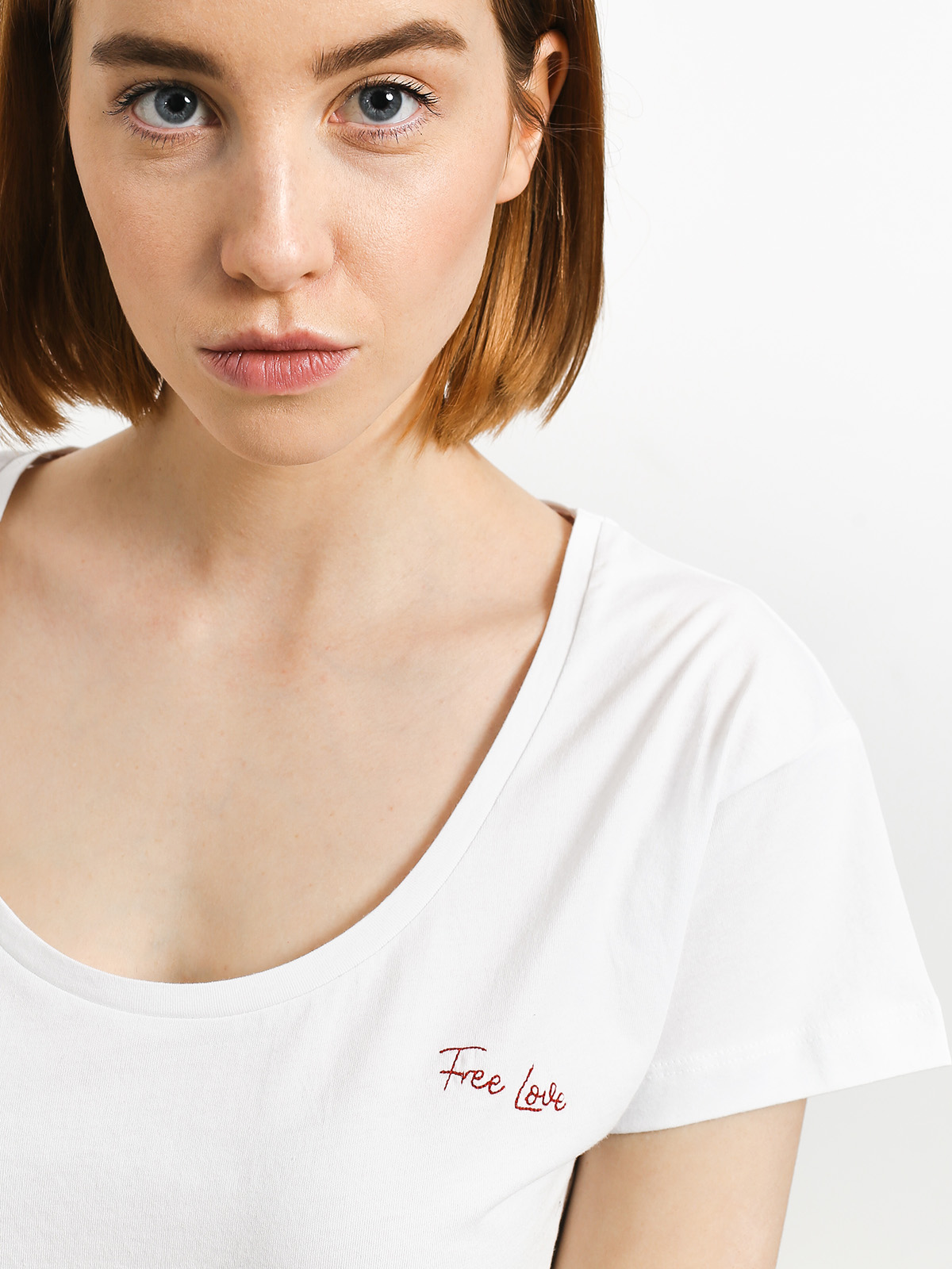 Femi Stories Humu Wmn Ujjatlan felső (wht)