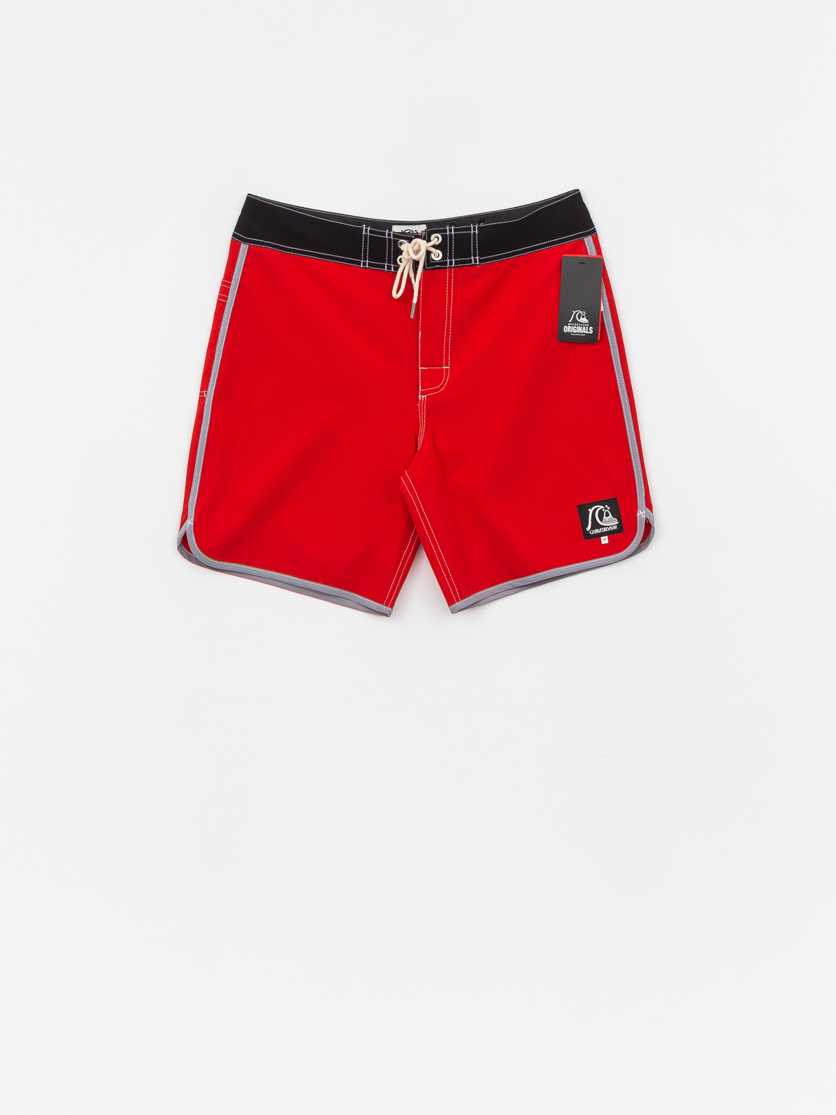 Quiksilver Highline Scallop 18 Boardshort (high rishigh rik red)