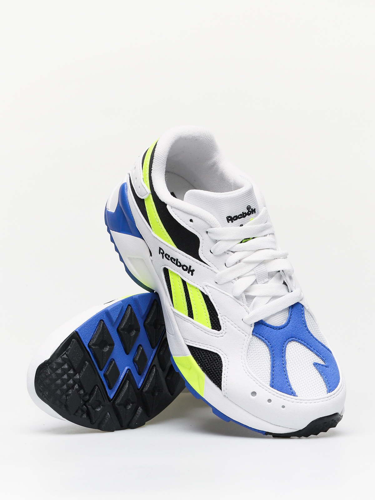 Reebok Aztrek Cipők (white/black/cobalt/y)