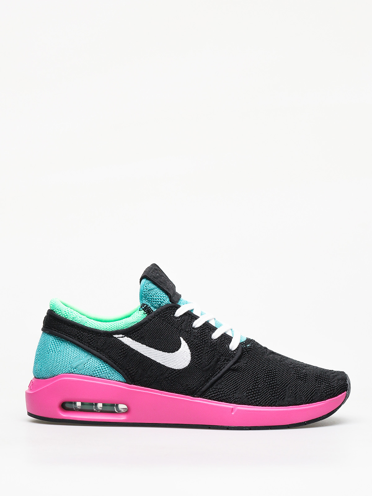 Nike SB Sb Air Max Janoski 2 Cipők (black/white cabana electro green)