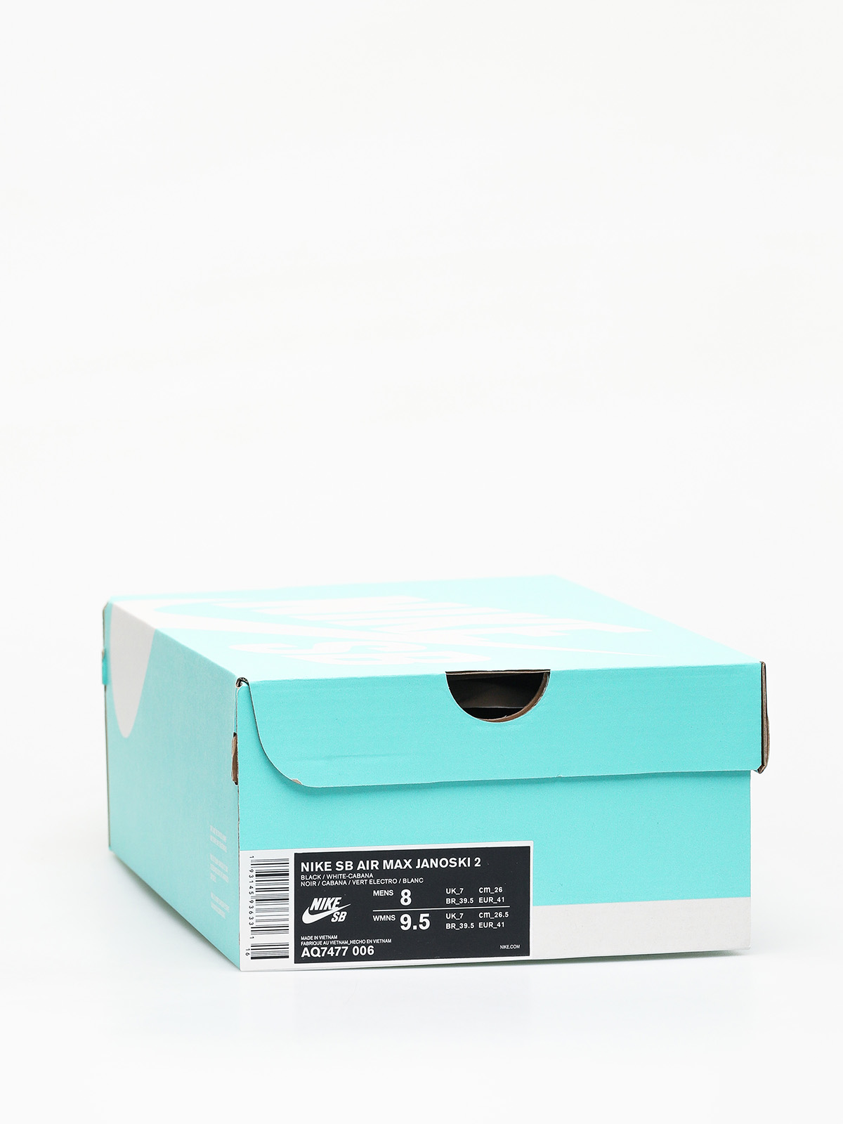 Nike SB Sb Air Max Janoski 2 Cipők (black/white cabana electro green)