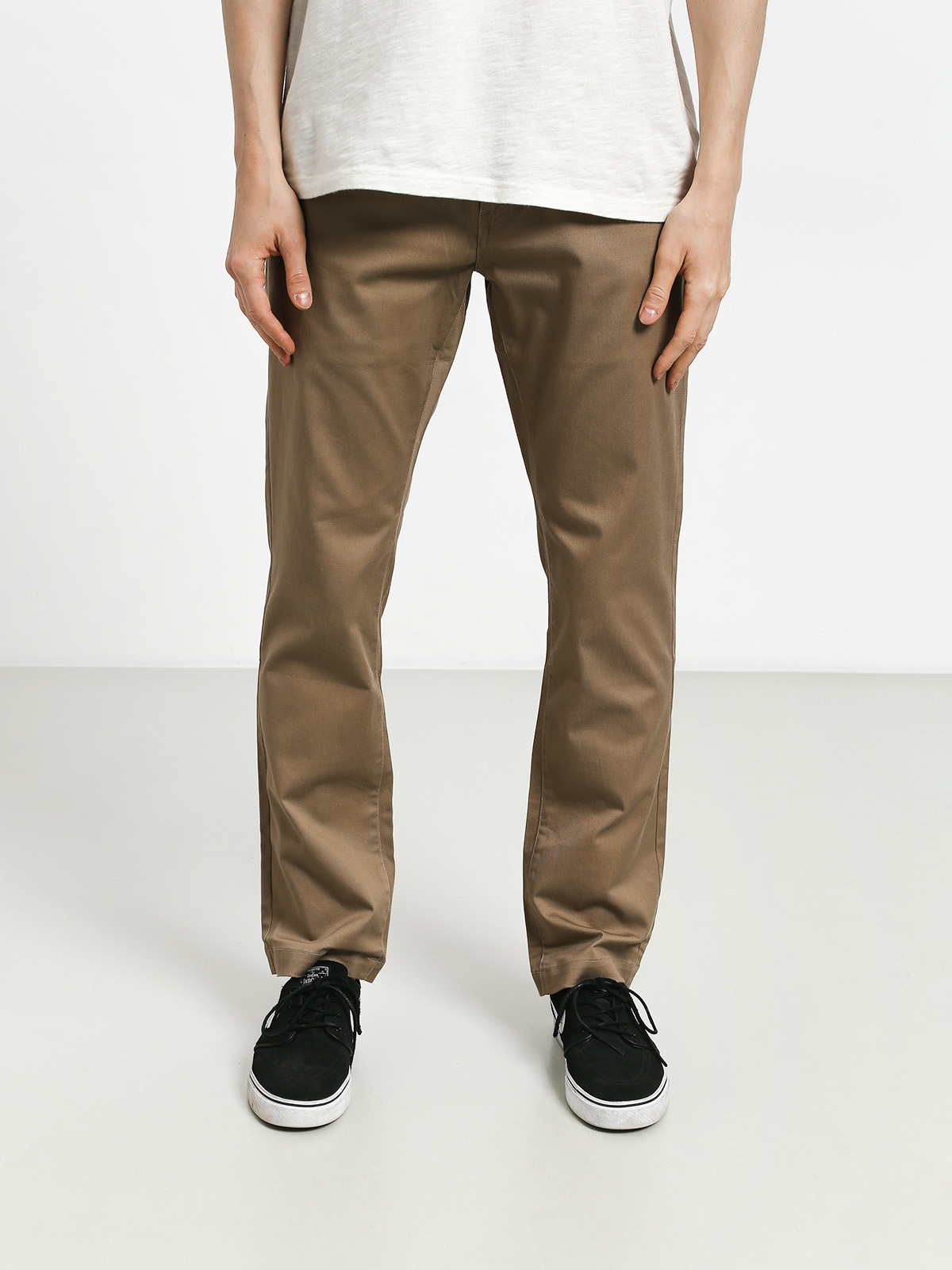Volcom Frickin Modern Stret Kisnadrág (khaki)