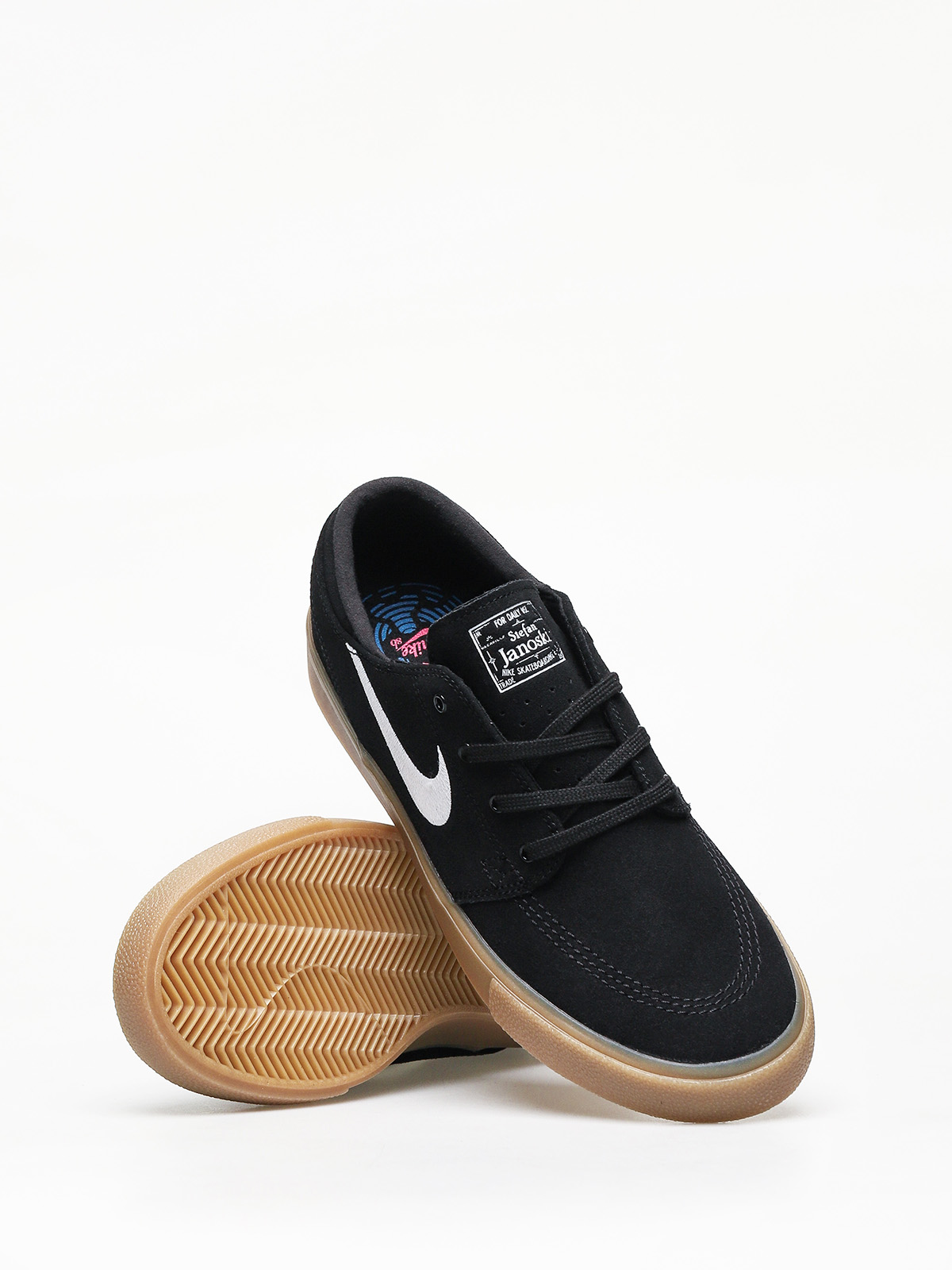 Nike SB Sb Zoom Janoski Rm Cipők (black/white black gum light brown)