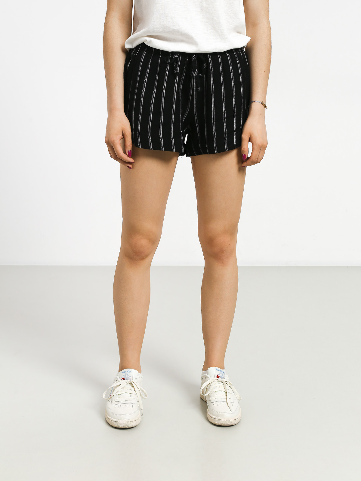 RVCA New Yume Wmn Rövidnadrág (black stripe)