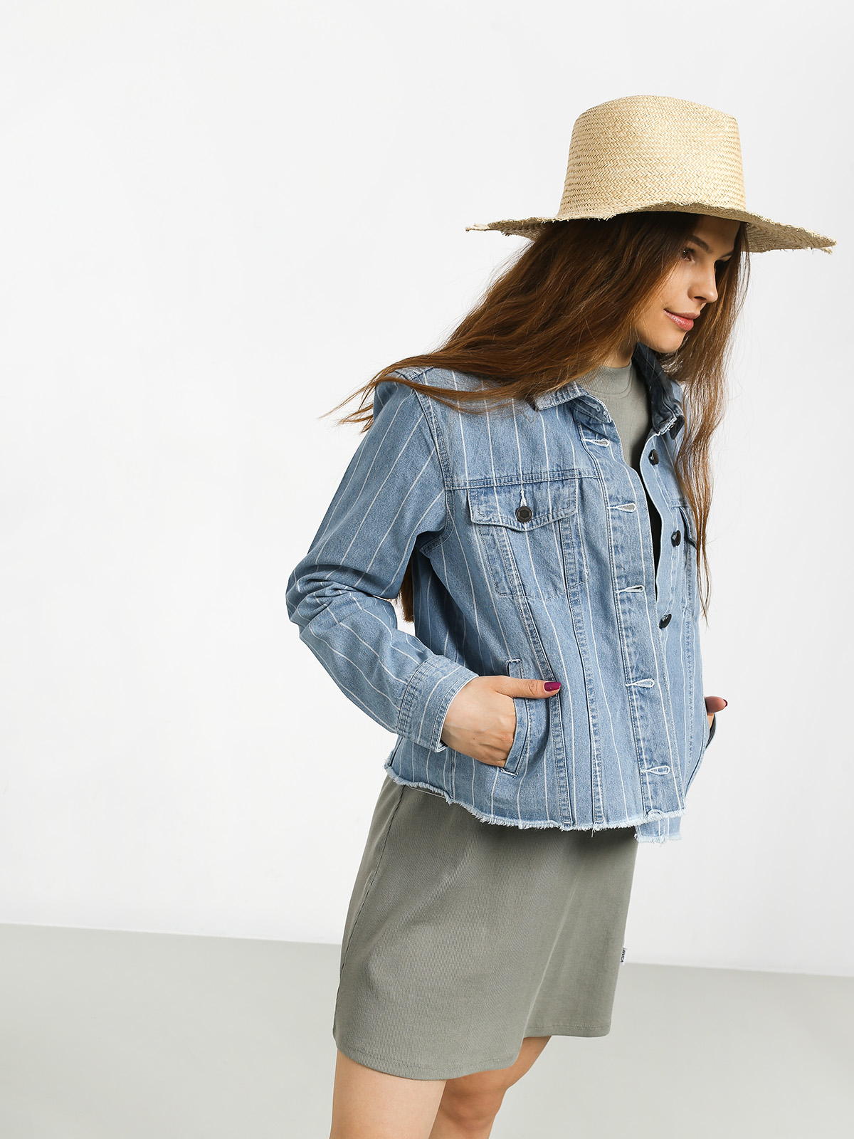 RVCA Pause It Wmn Dzseki (washed stripe)