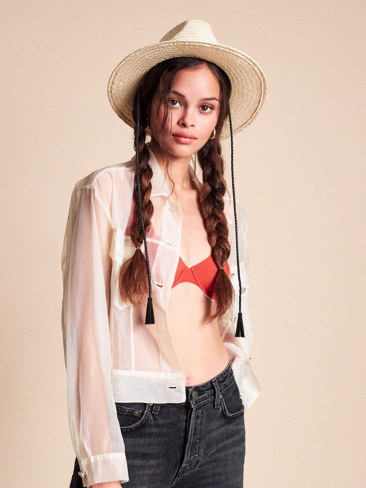 Brixton Layover Fedora Wmn Kalap (light tan)