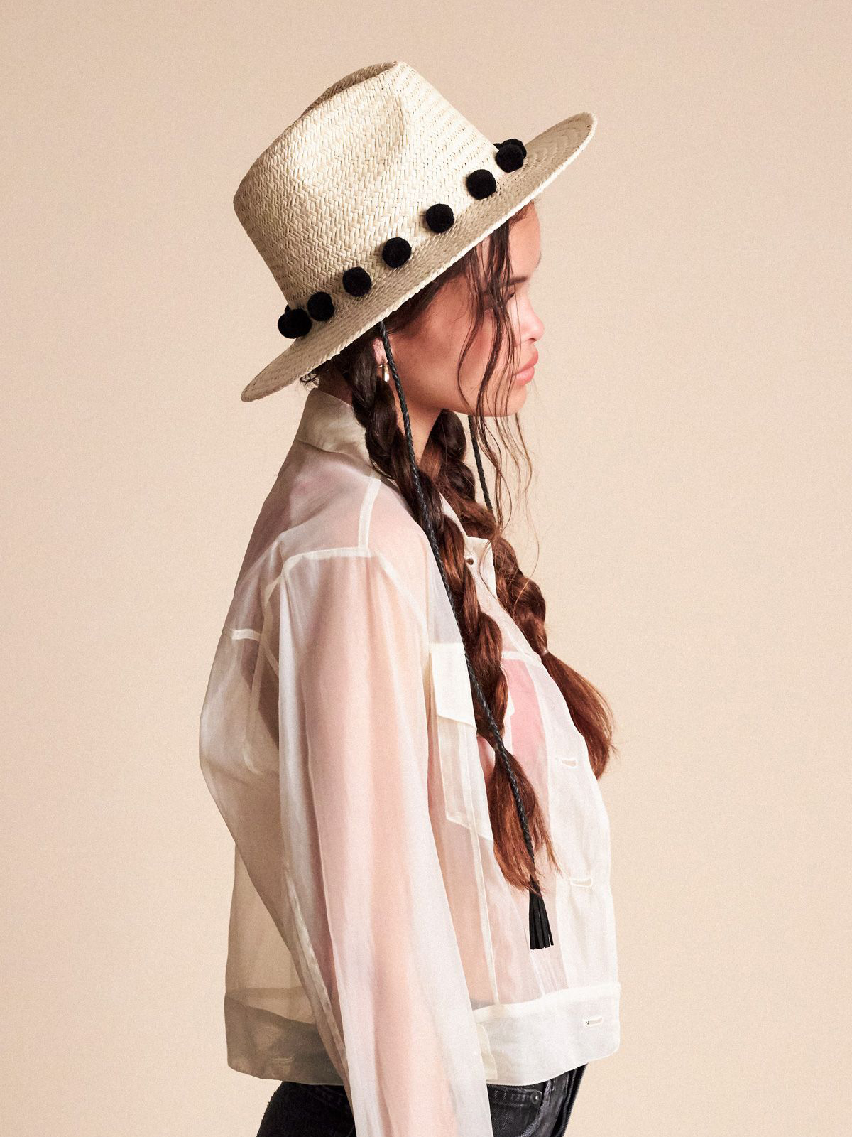 Brixton Layover Fedora Wmn Kalap (light tan)