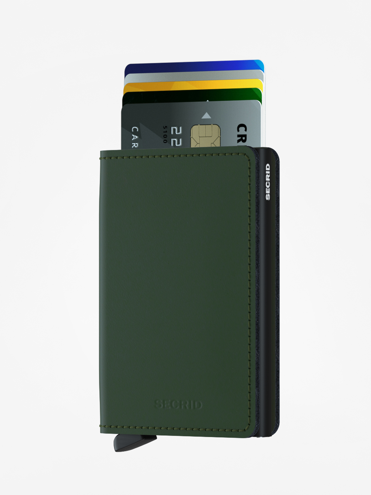 Secrid Slimwallet Matte Pénztárca (matte green)
