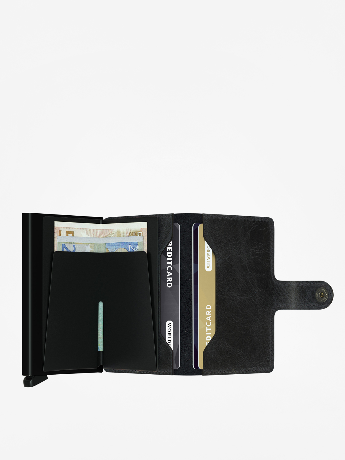 Secrid Miniwallet Pénztárca (vintage black)
