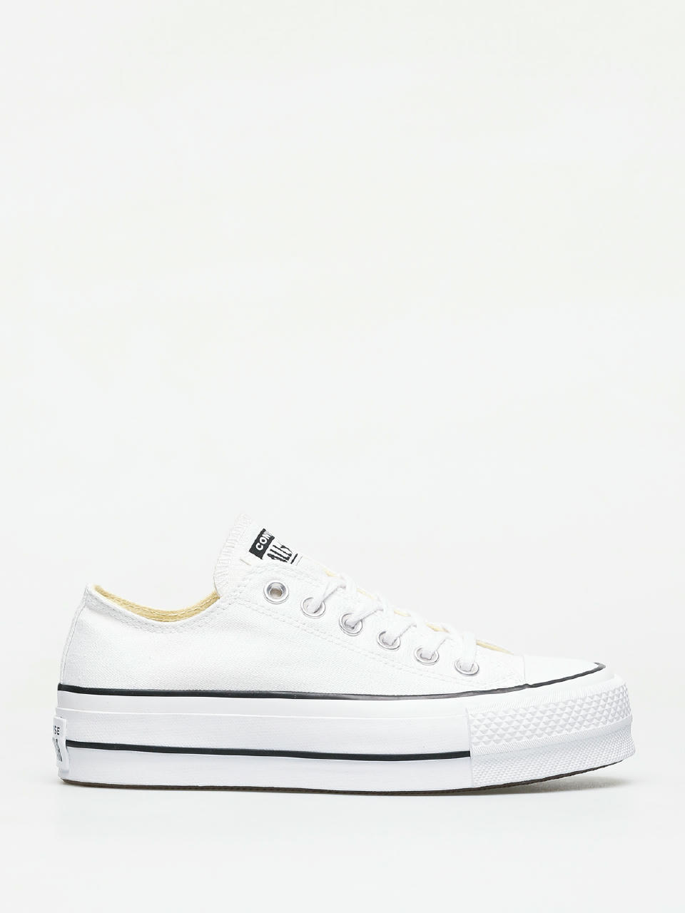 Converse Chuck Taylor All Star Lift Ox Tornacipők Wmn (white/black/white)