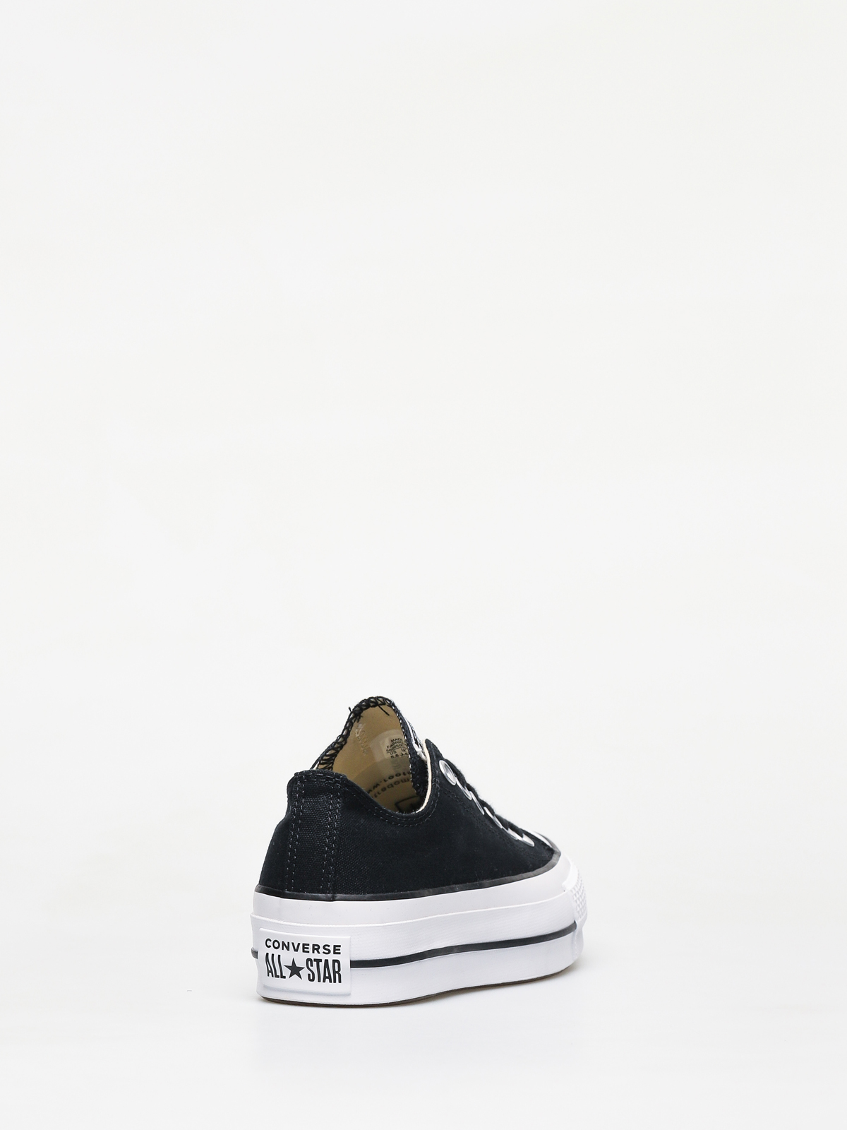 Converse Chuck Taylor All Star Lift Ox Tornacipők Wmn (black/white/white)