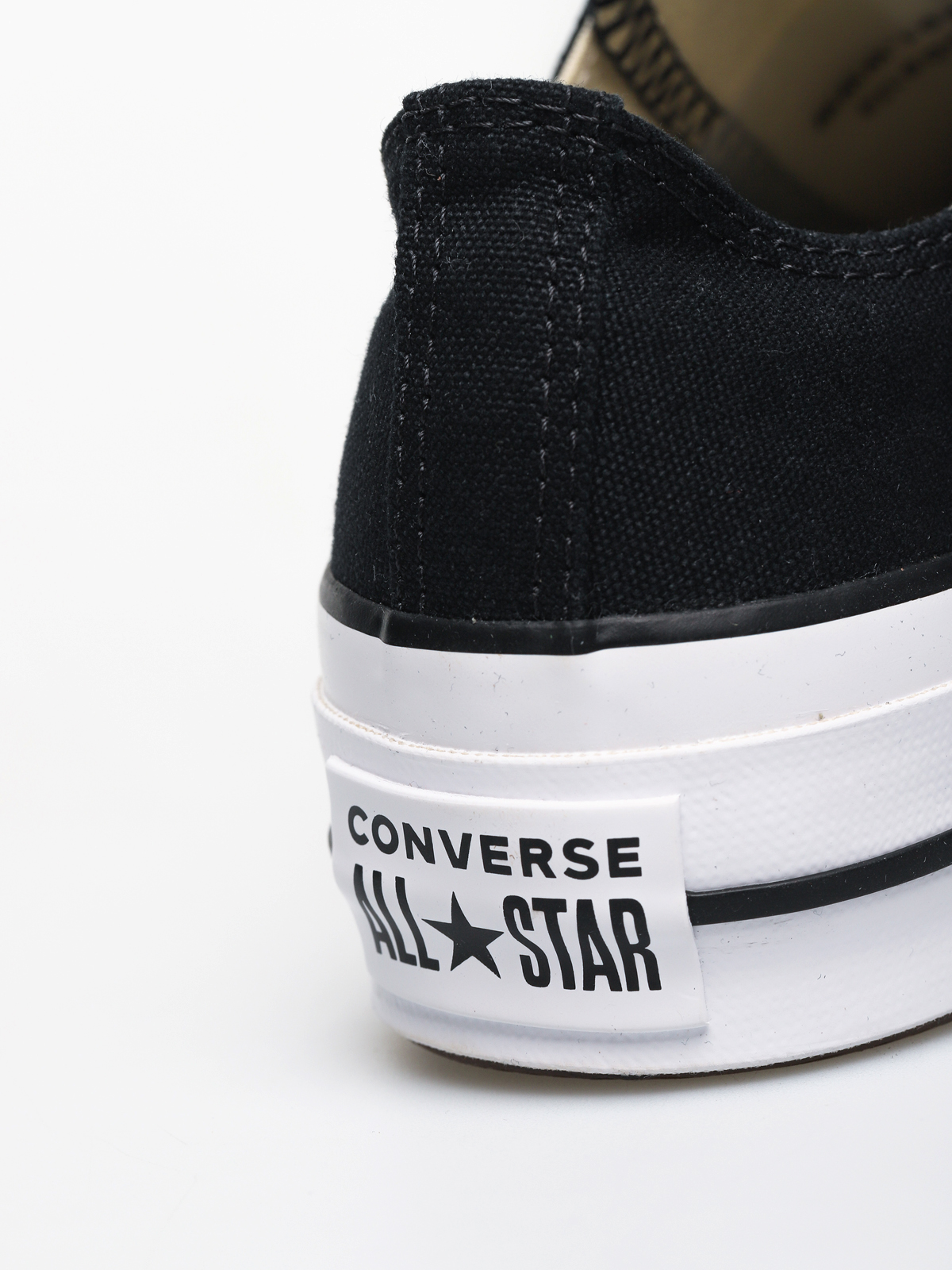 Converse Chuck Taylor All Star Lift Ox Tornacipők Wmn (black/white/white)